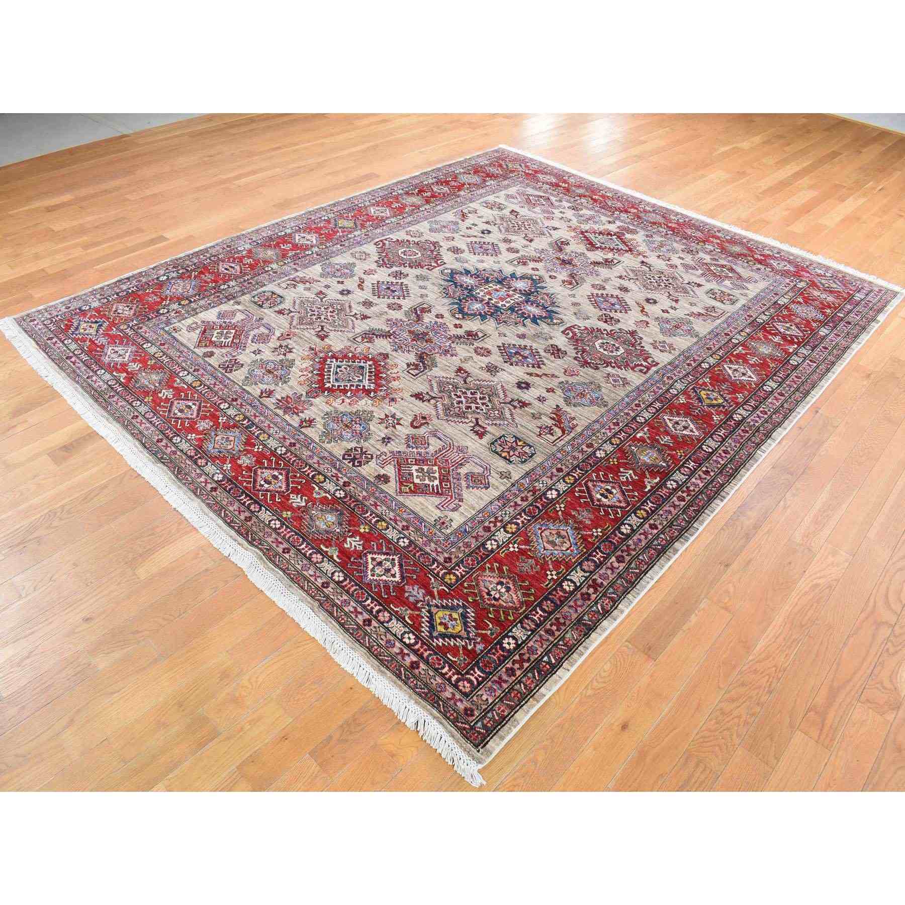 Kazak-Hand-Knotted-Rug-401615