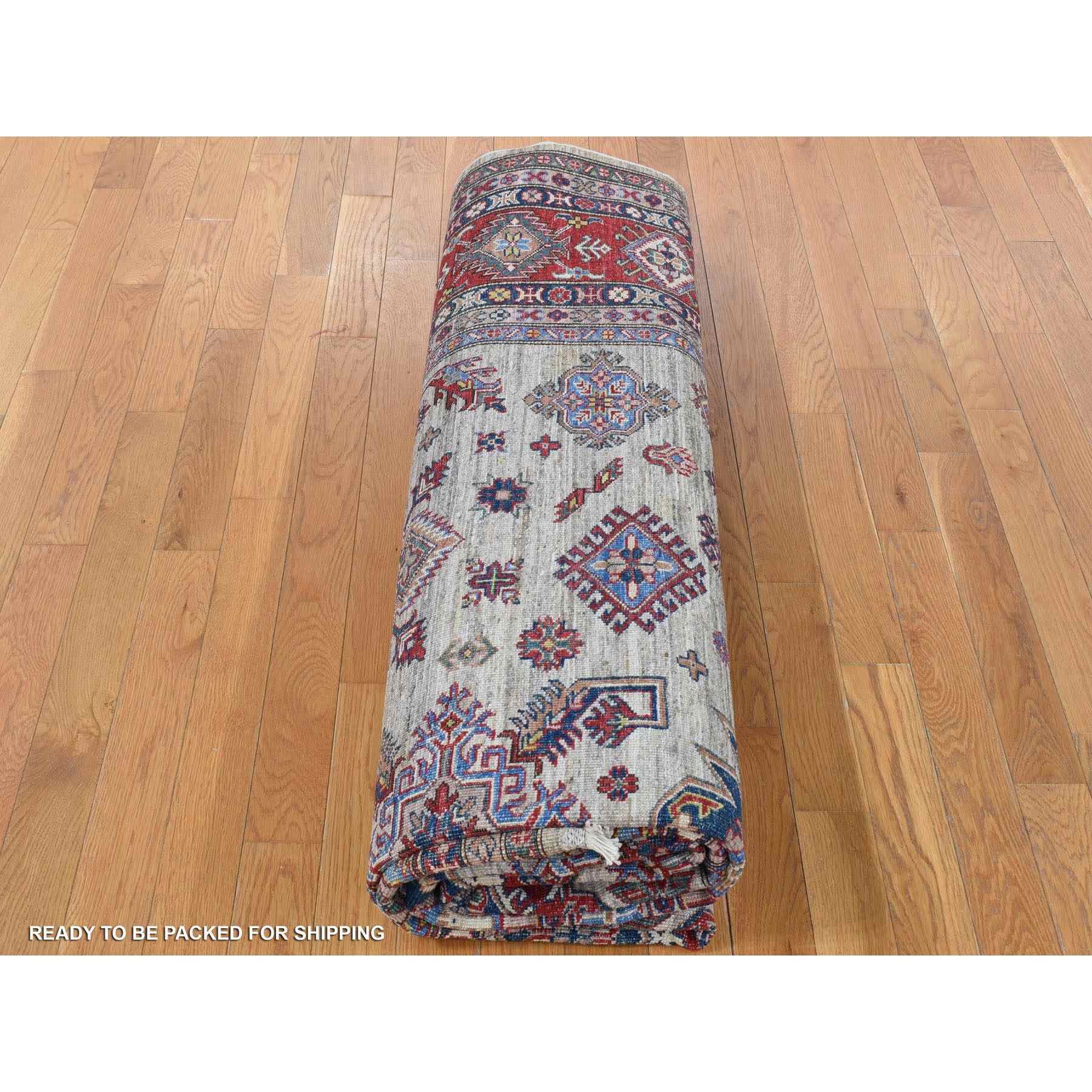 Kazak-Hand-Knotted-Rug-401615