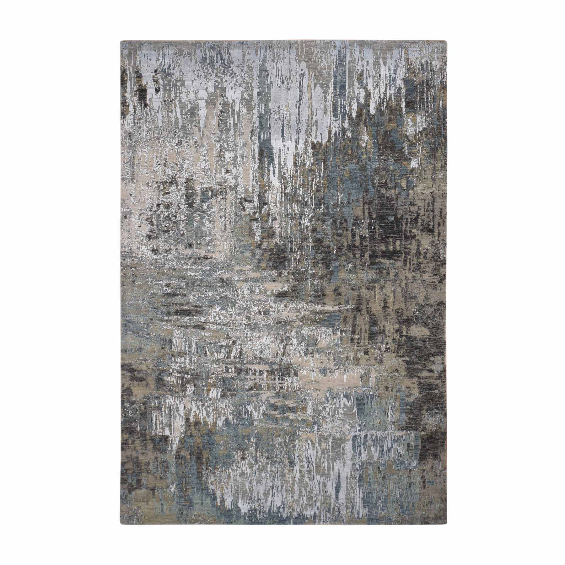 Modern-and-Contemporary-Hand-Knotted-Rug-401335