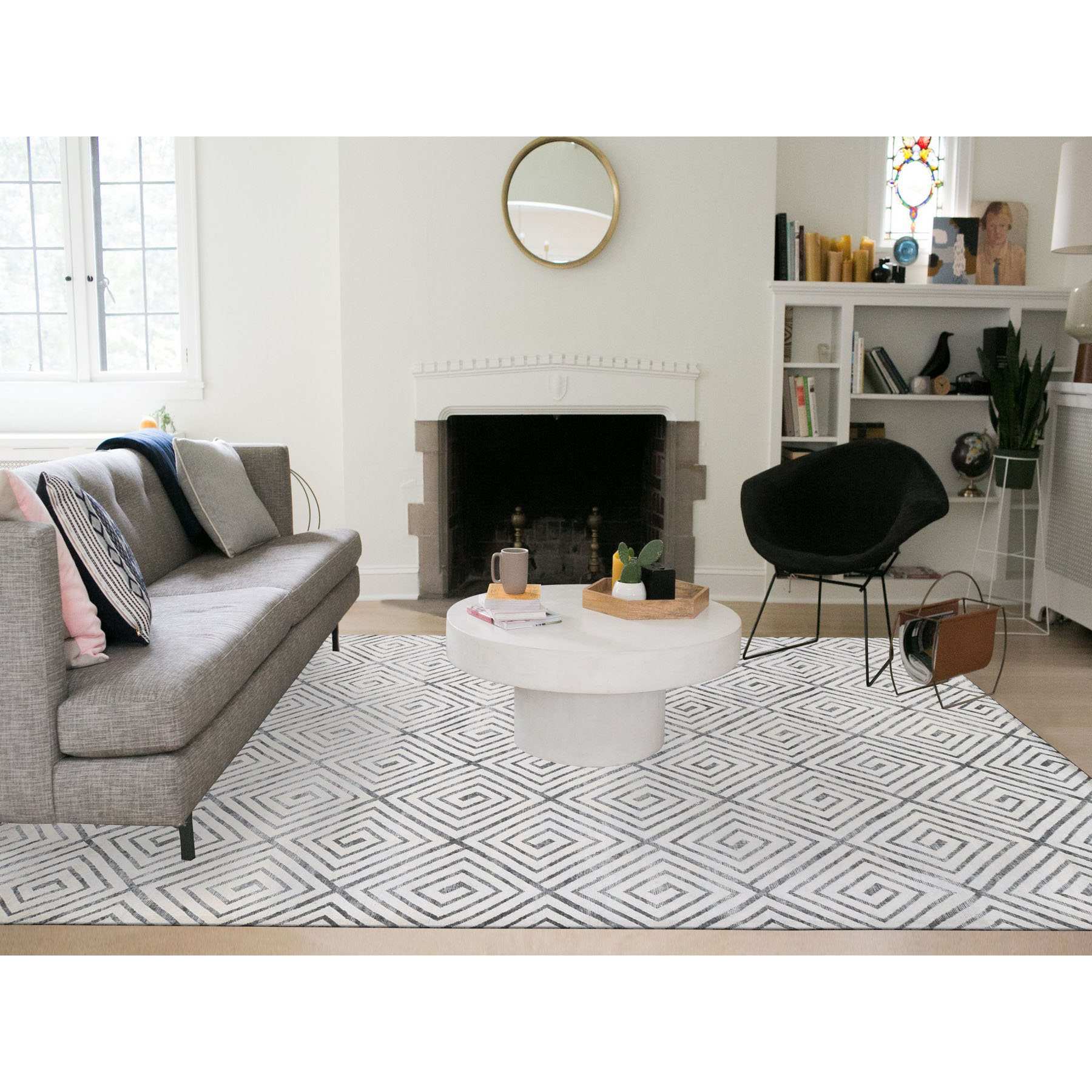 Modern-and-Contemporary-Hand-Knotted-Rug-402235