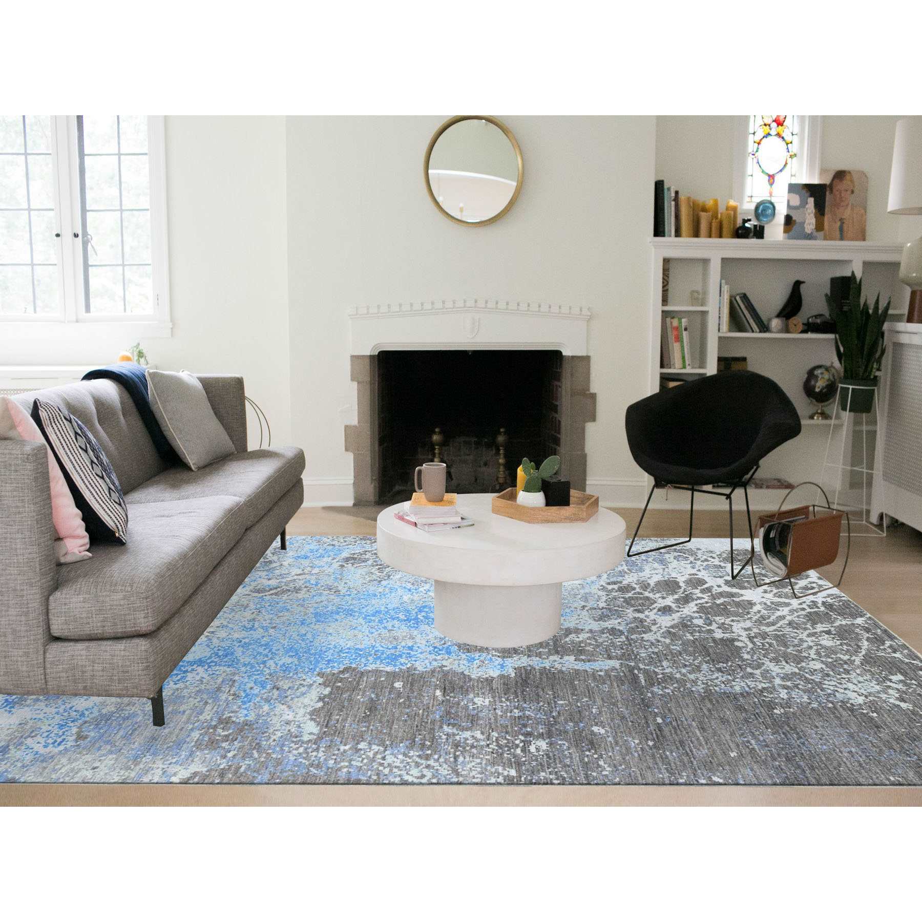 Modern-and-Contemporary-Hand-Knotted-Rug-402285