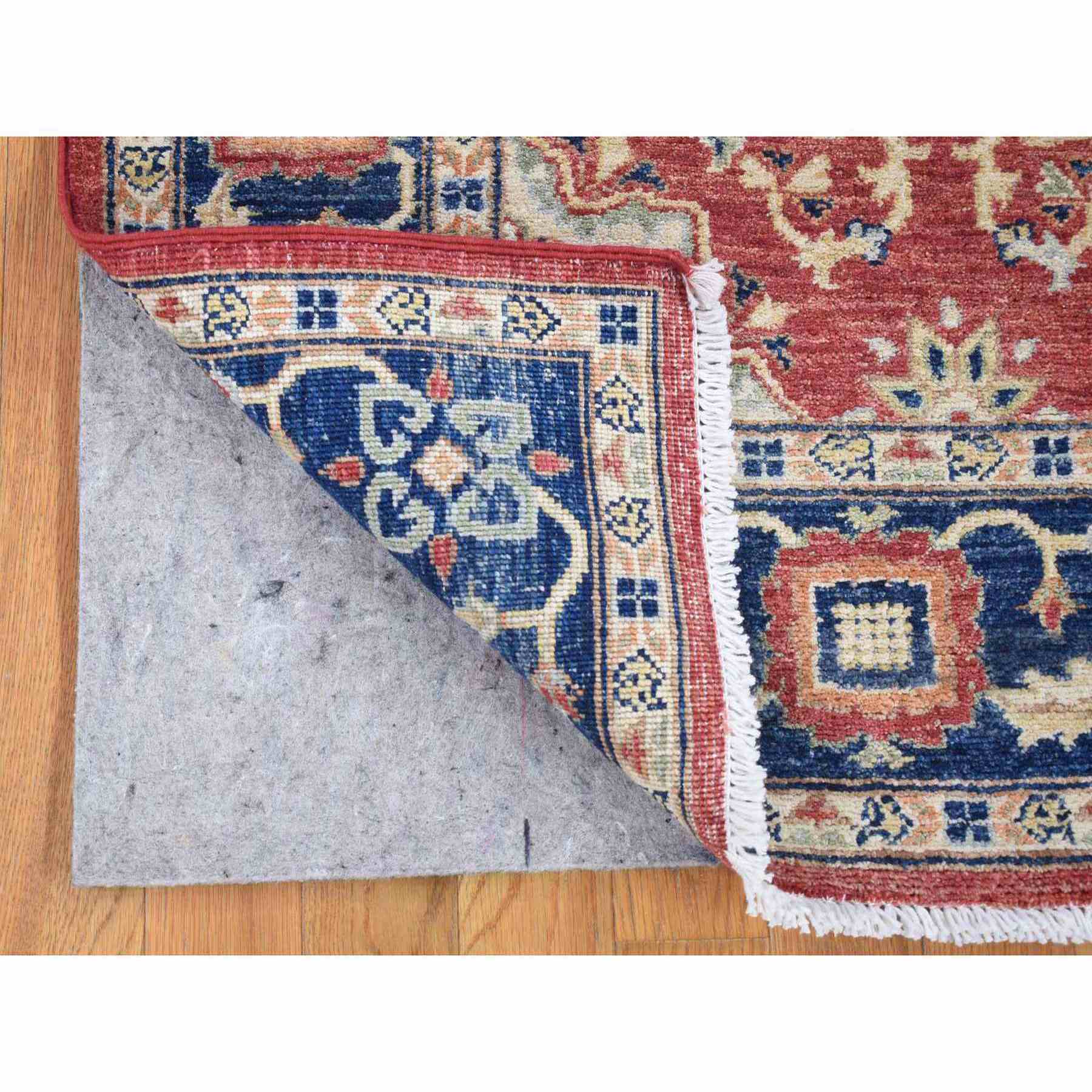 Oushak-And-Peshawar-Hand-Knotted-Rug-400390