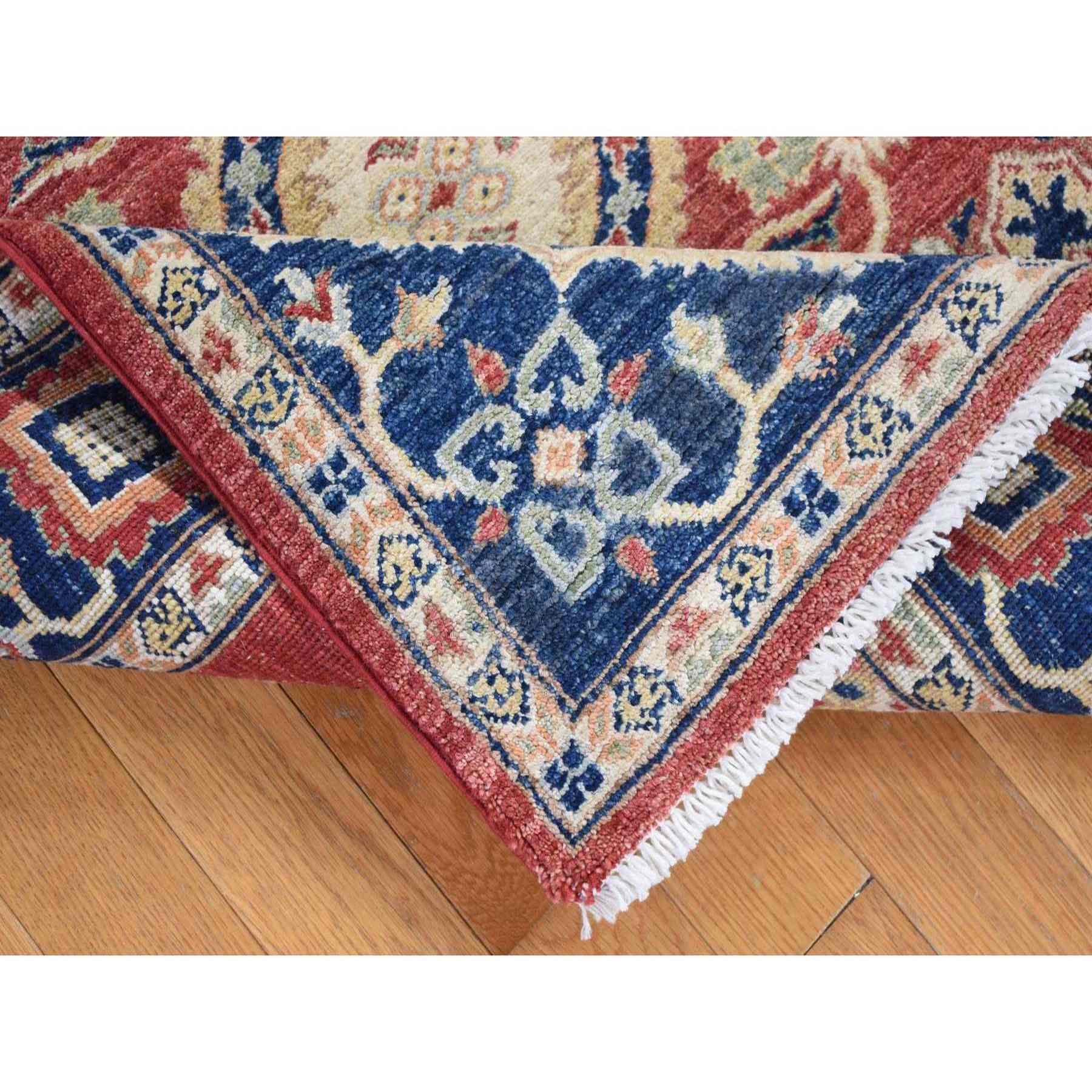 Oushak-And-Peshawar-Hand-Knotted-Rug-400390