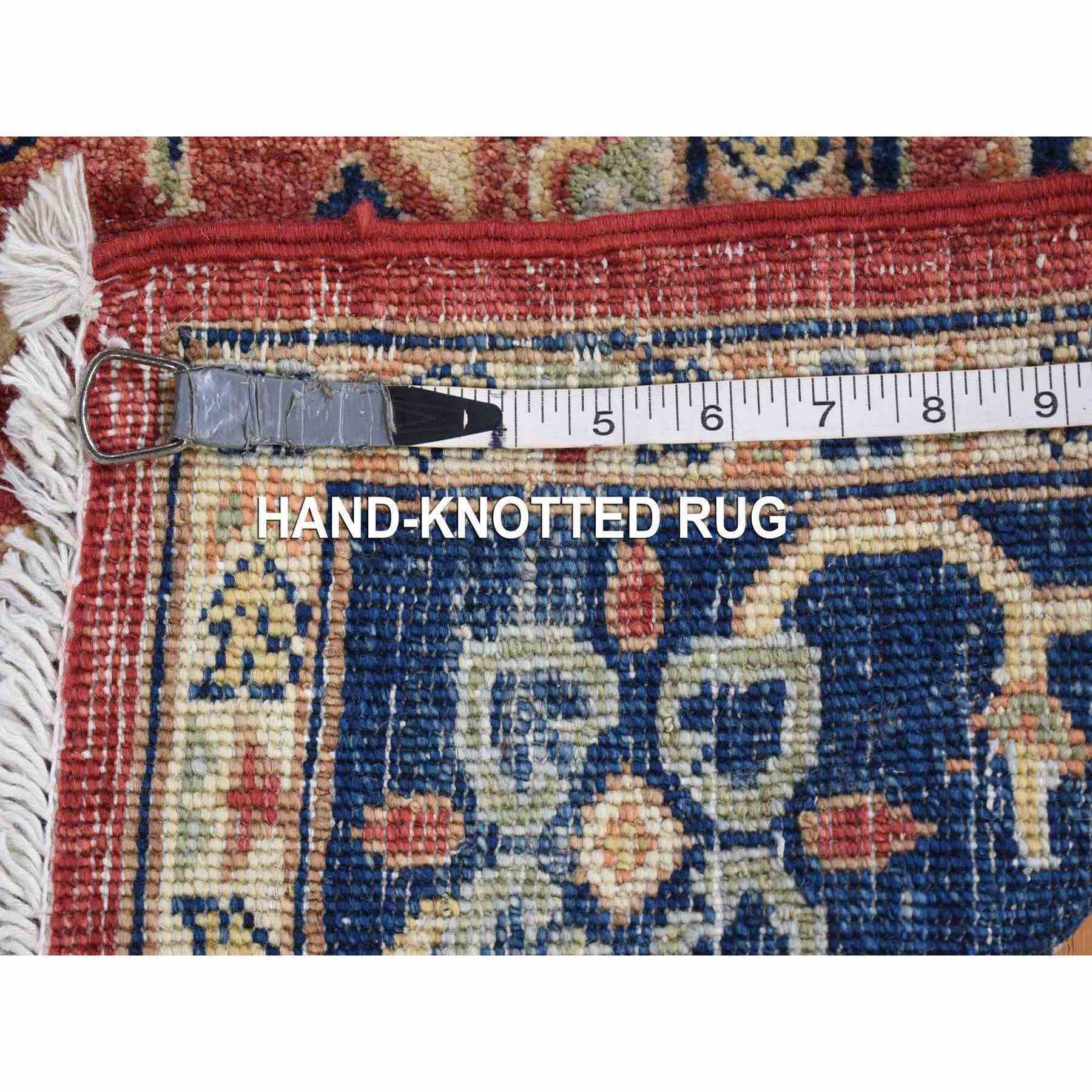 Oushak-And-Peshawar-Hand-Knotted-Rug-400390