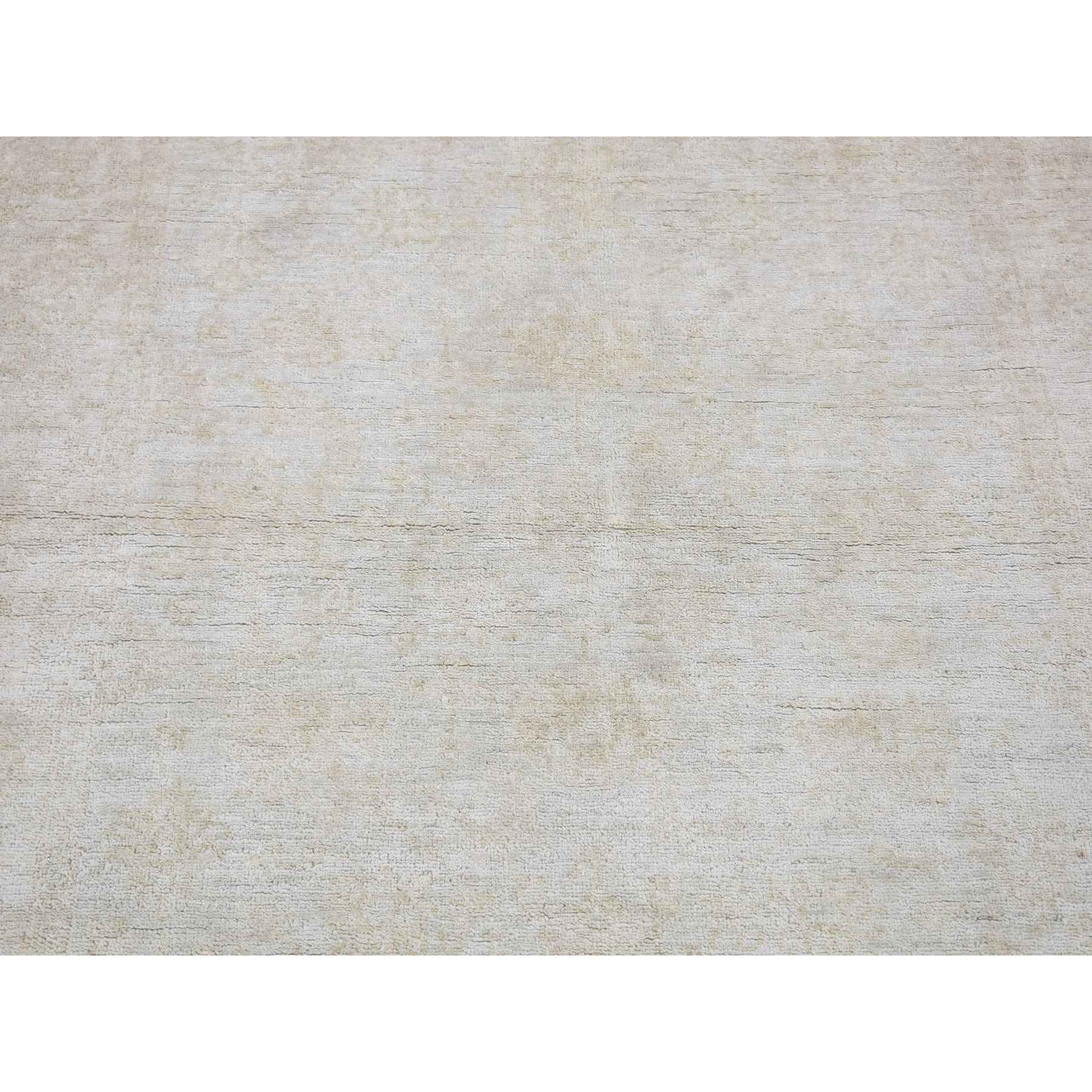 Oushak-And-Peshawar-Hand-Knotted-Rug-400780
