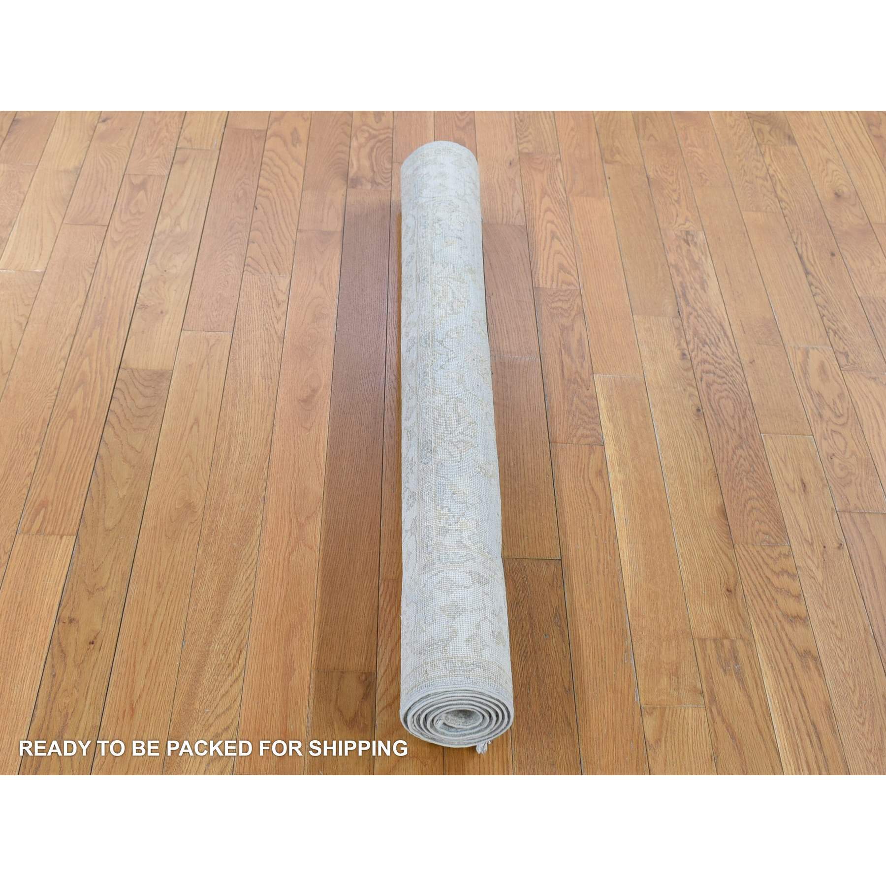 Oushak-And-Peshawar-Hand-Knotted-Rug-400780