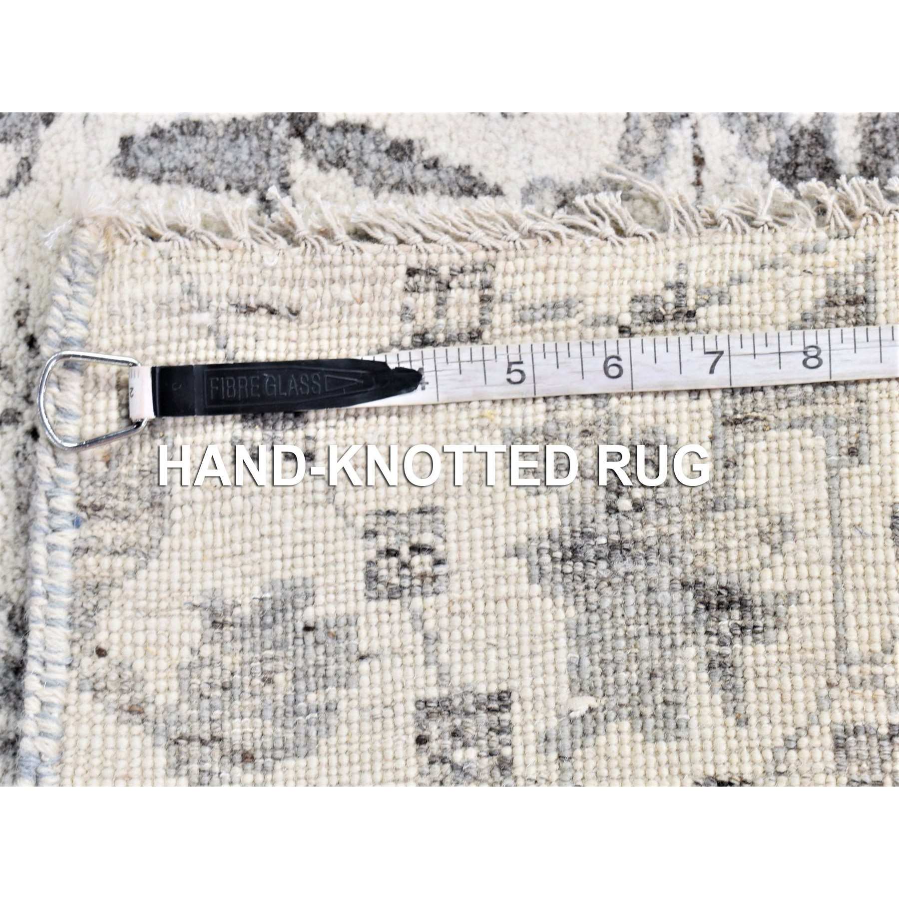 Oushak-And-Peshawar-Hand-Knotted-Rug-401200