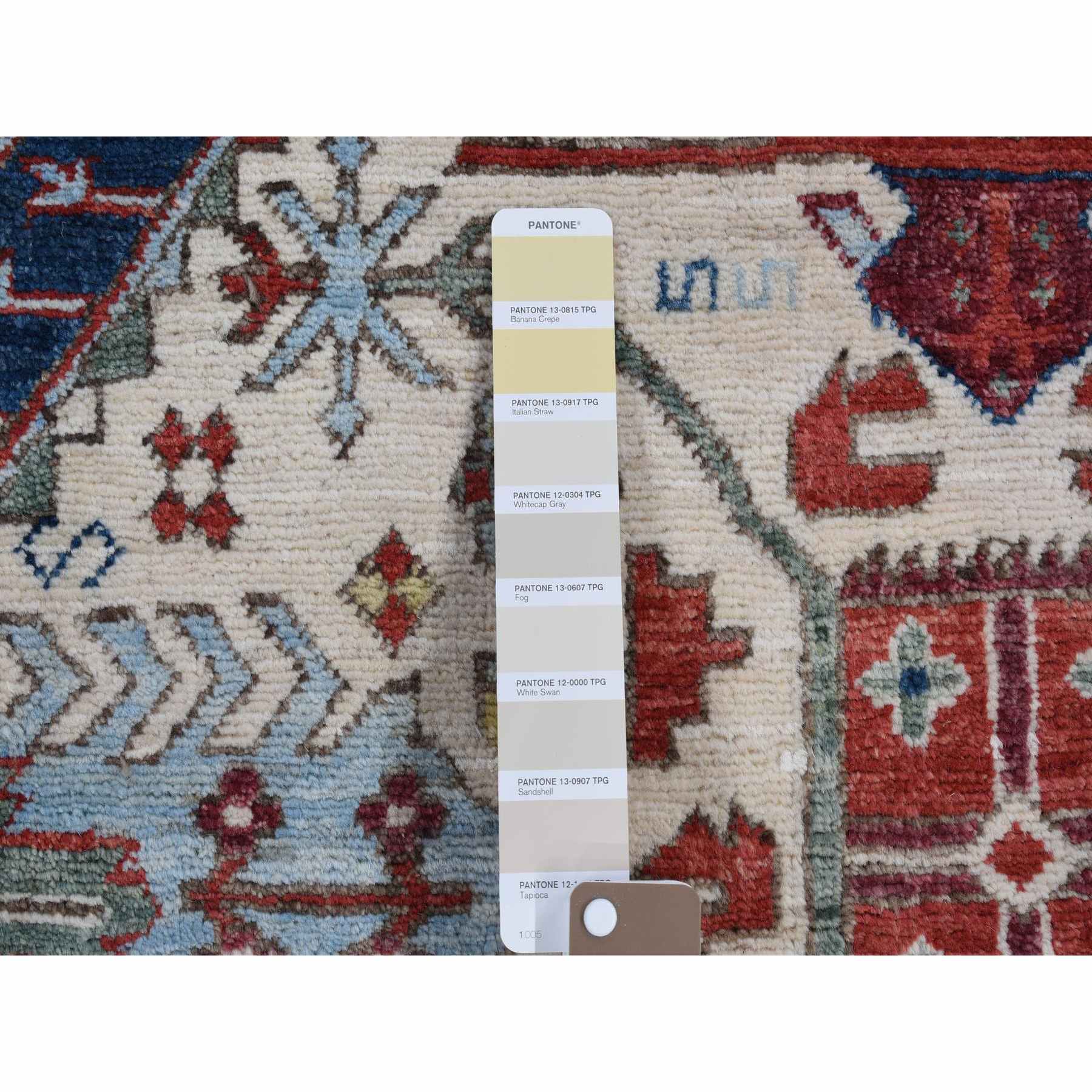 Oushak-And-Peshawar-Hand-Knotted-Rug-401360