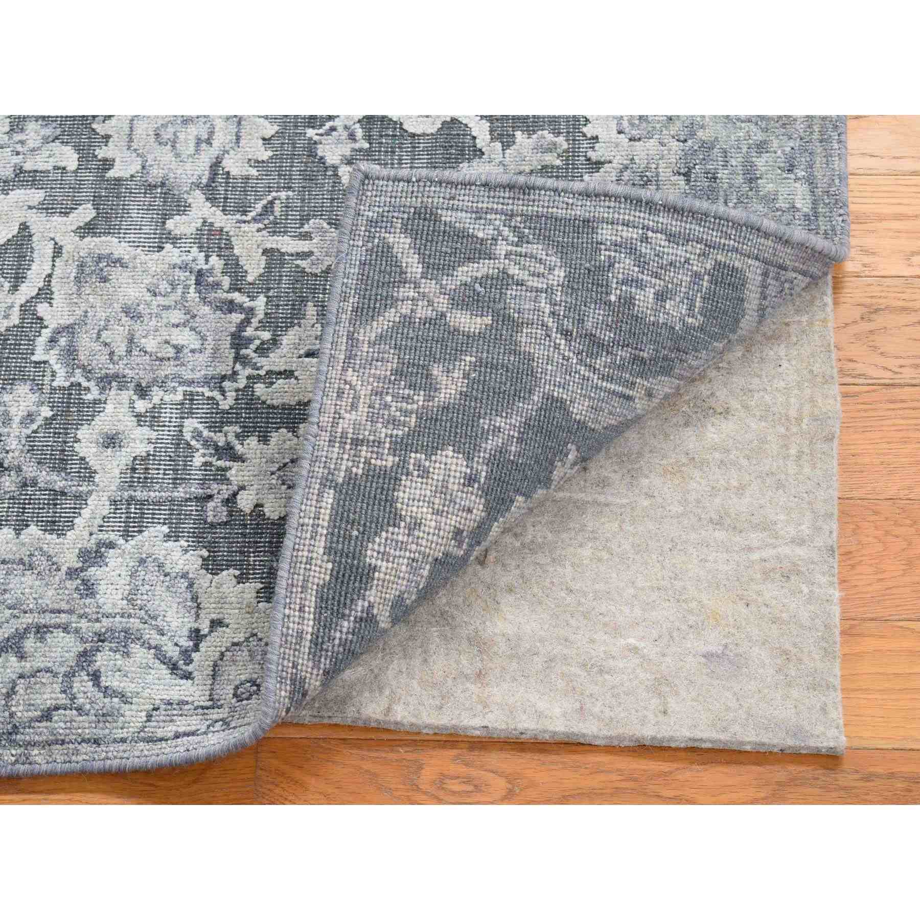 Oushak-And-Peshawar-Hand-Knotted-Rug-402110