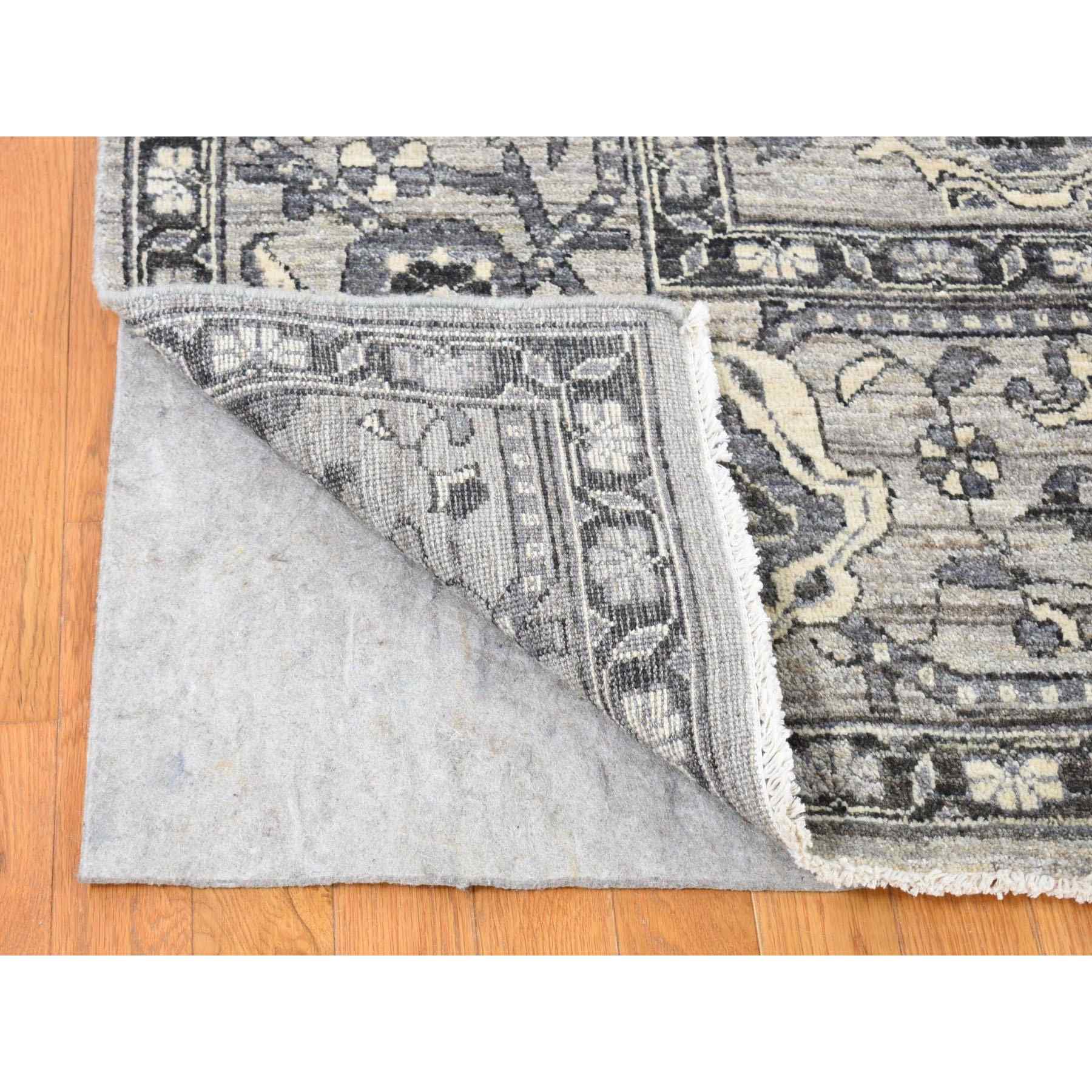 Oushak-And-Peshawar-Hand-Knotted-Rug-402260