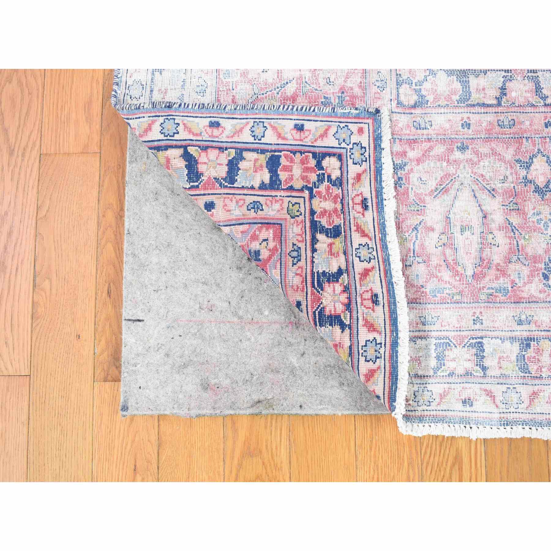 Overdyed-Vintage-Hand-Knotted-Rug-400695