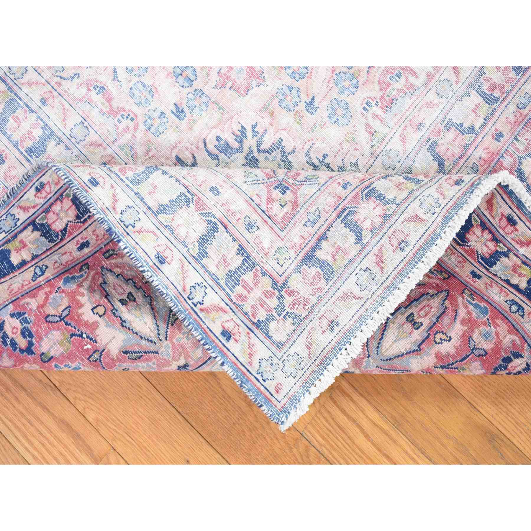 Overdyed-Vintage-Hand-Knotted-Rug-400695