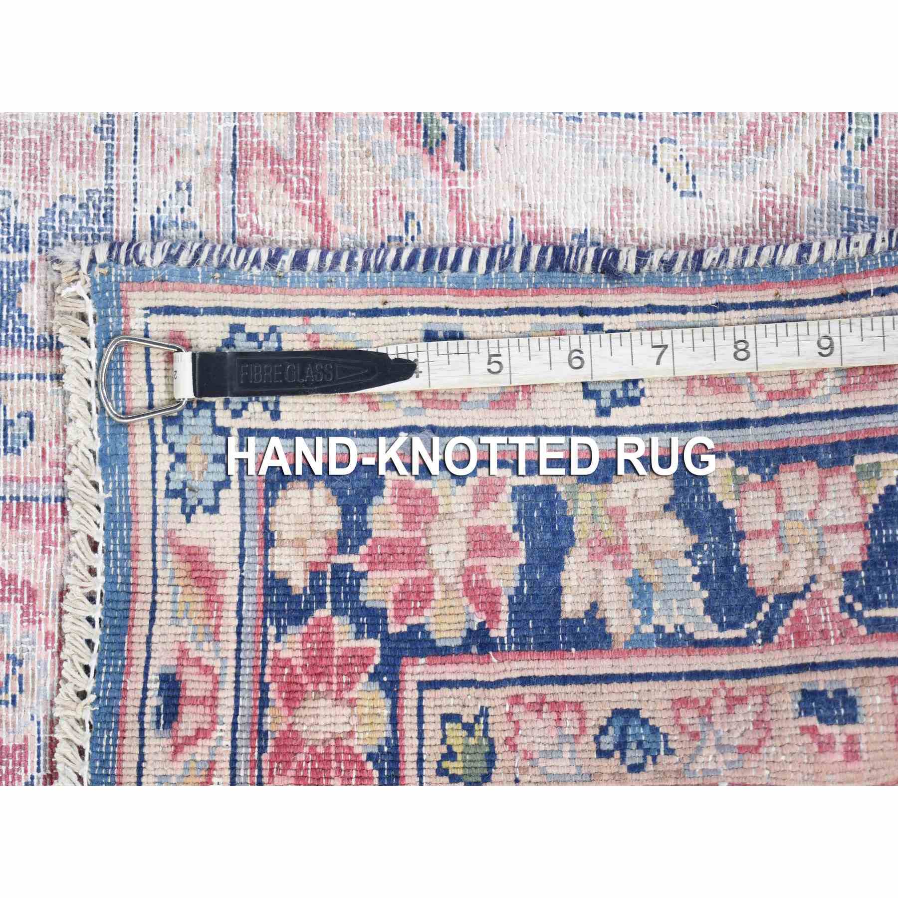 Overdyed-Vintage-Hand-Knotted-Rug-400695