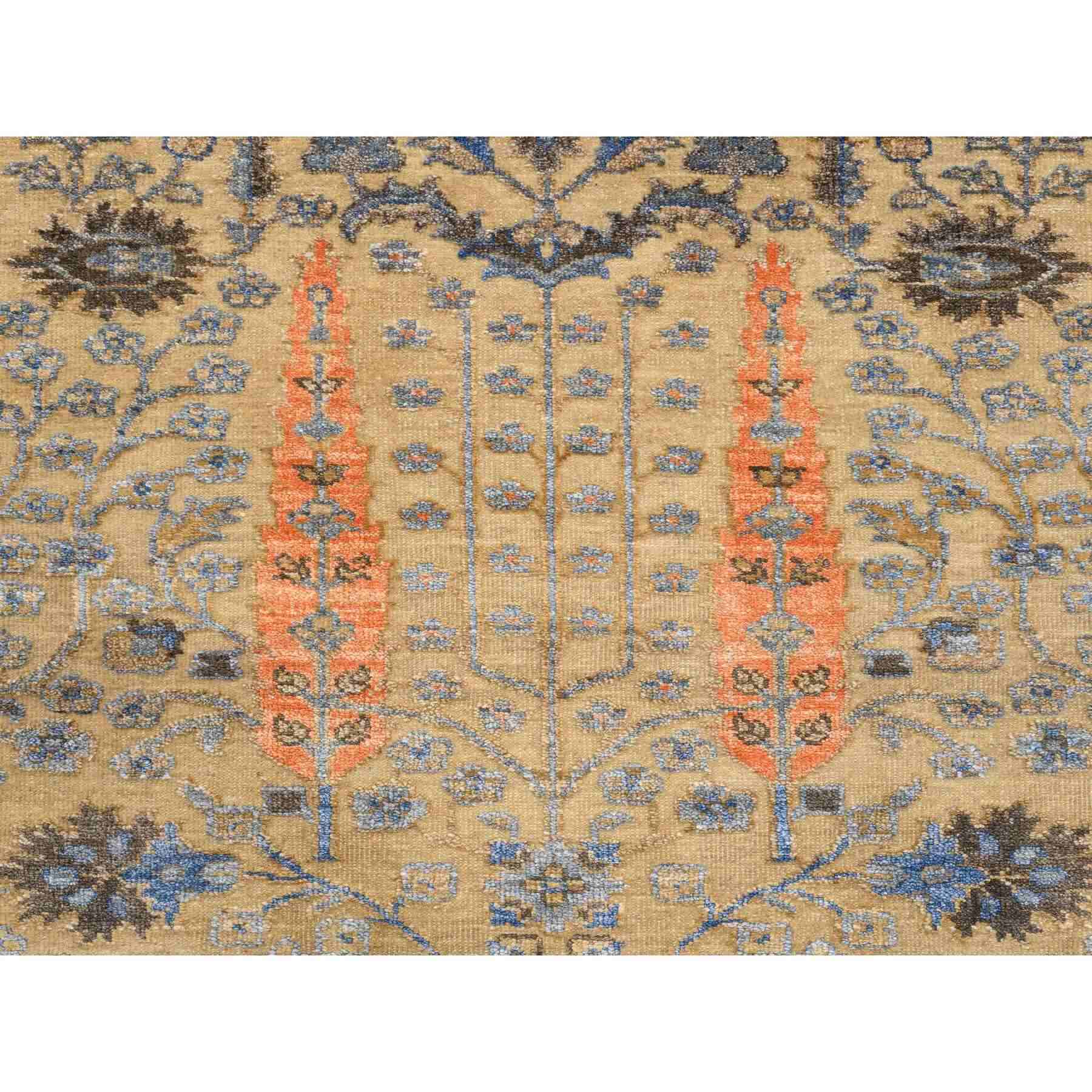 Transitional-Hand-Knotted-Rug-400120