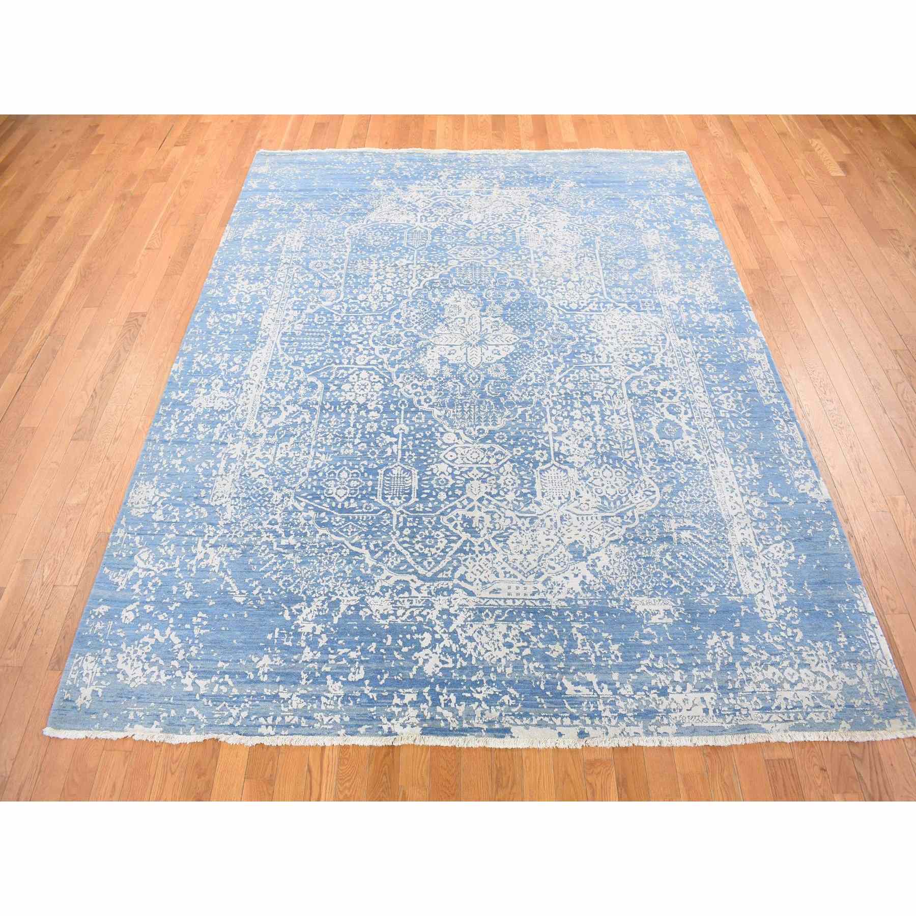 Transitional-Hand-Knotted-Rug-401935