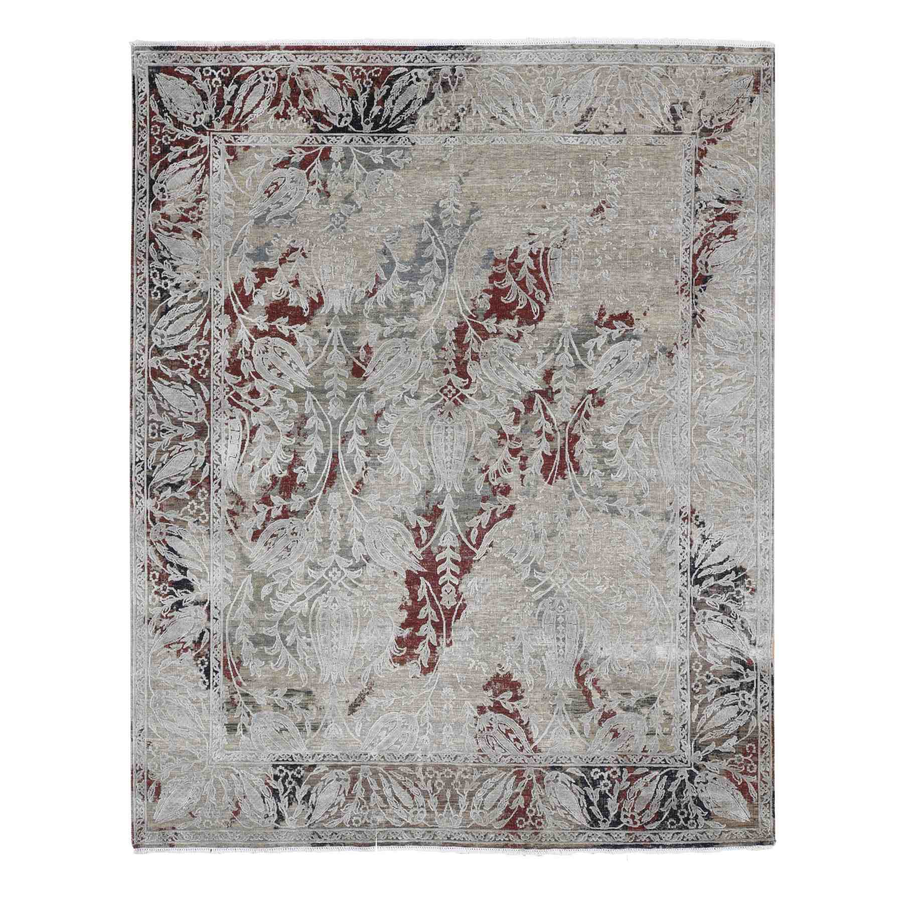 Transitional-Hand-Knotted-Rug-401970