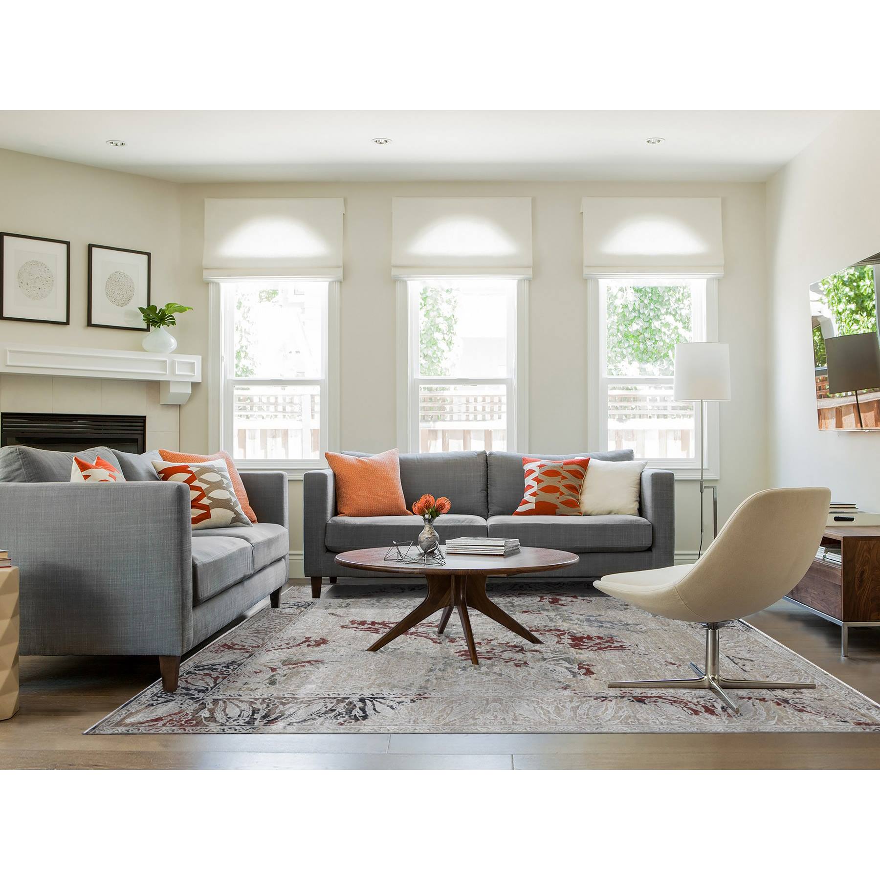 Transitional-Hand-Knotted-Rug-401970