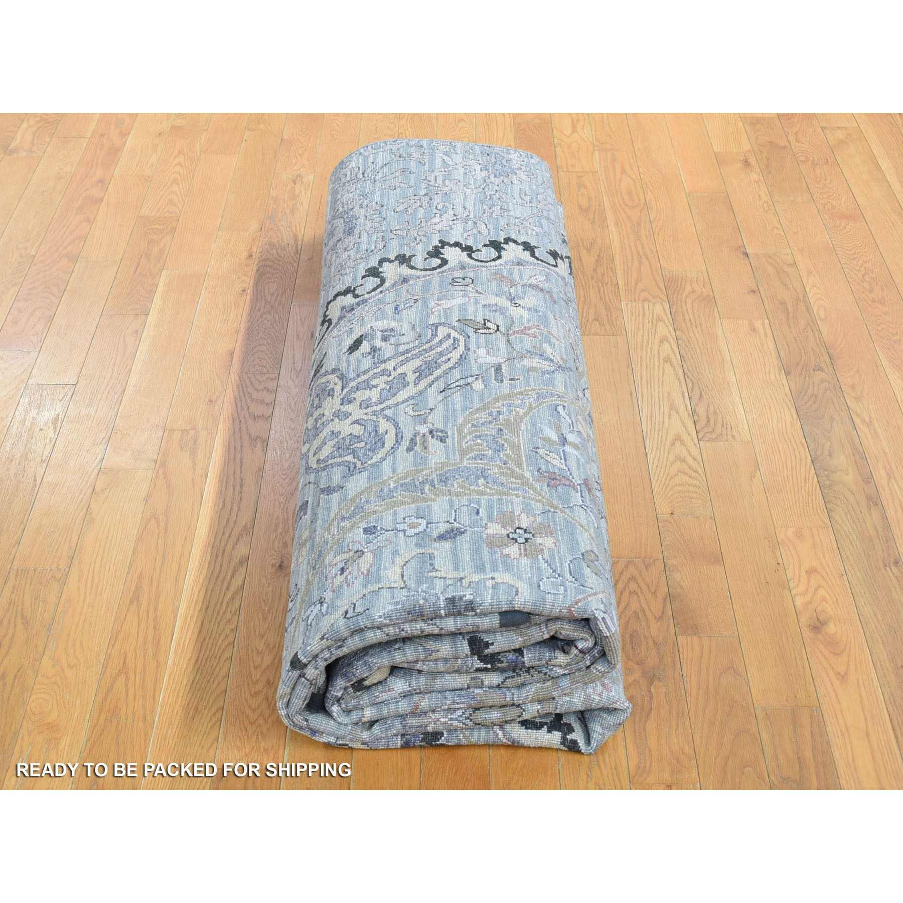 Transitional-Hand-Knotted-Rug-402255