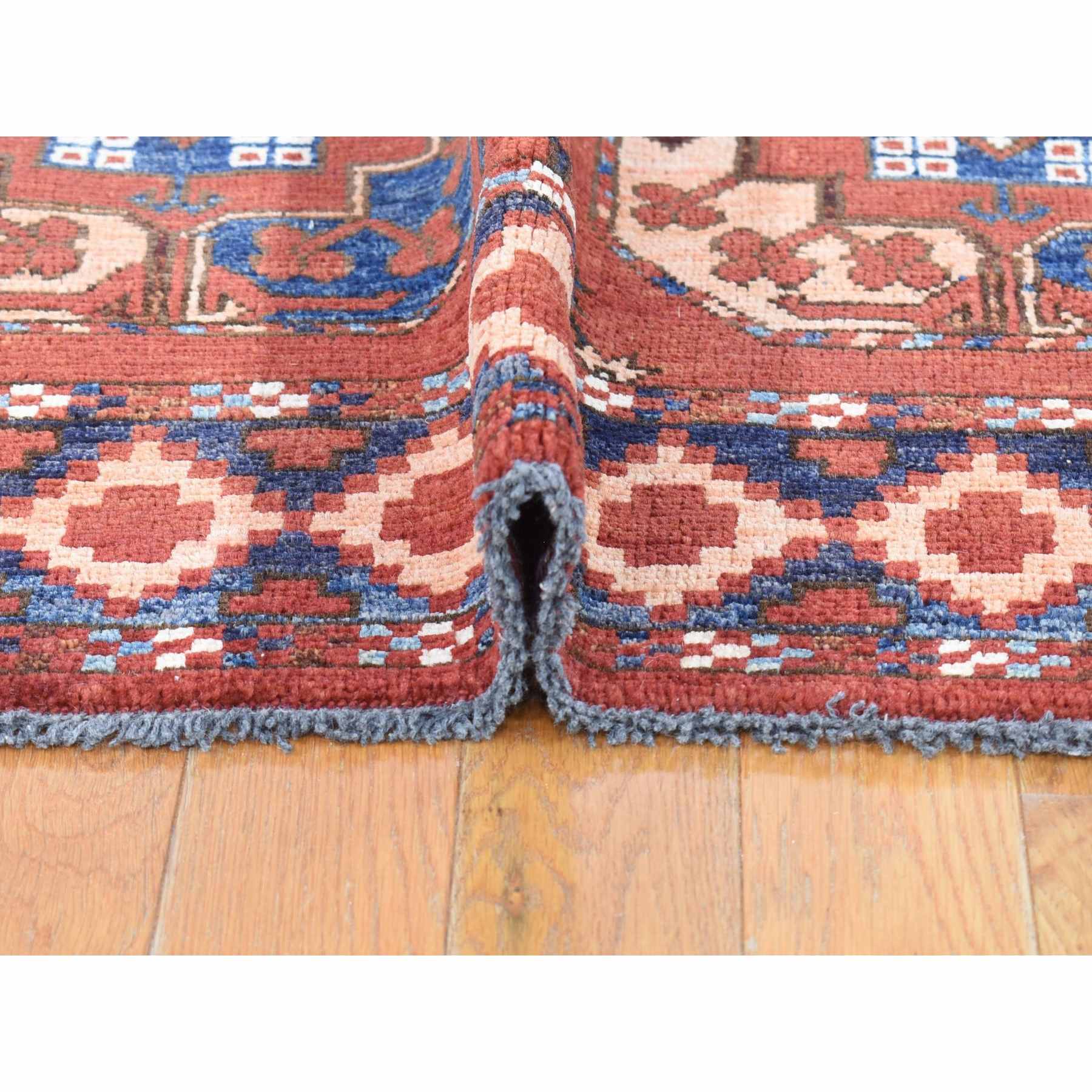 Tribal-Geometric-Hand-Knotted-Rug-400225