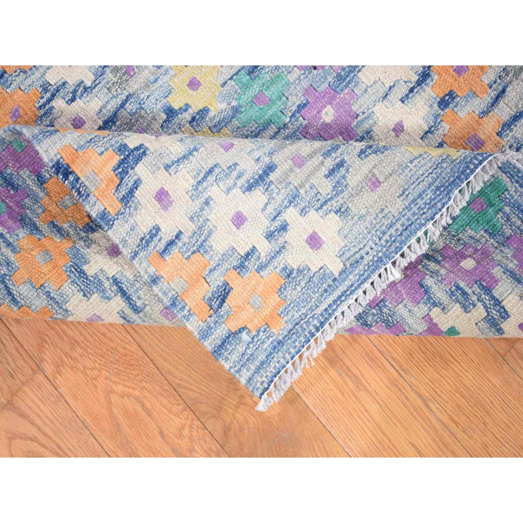 Tribal-Geometric-Hand-Knotted-Rug-400425