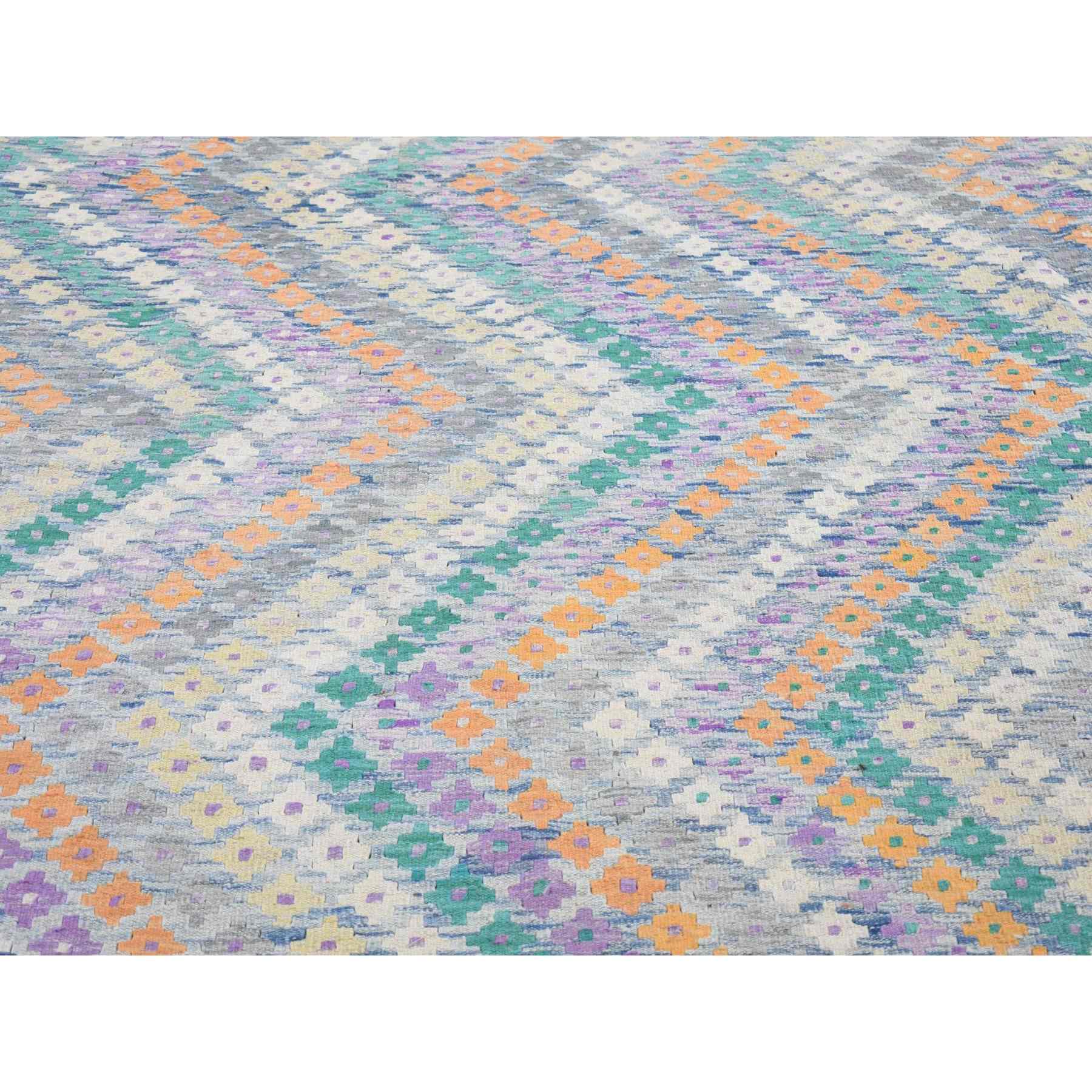 Tribal-Geometric-Hand-Knotted-Rug-400425