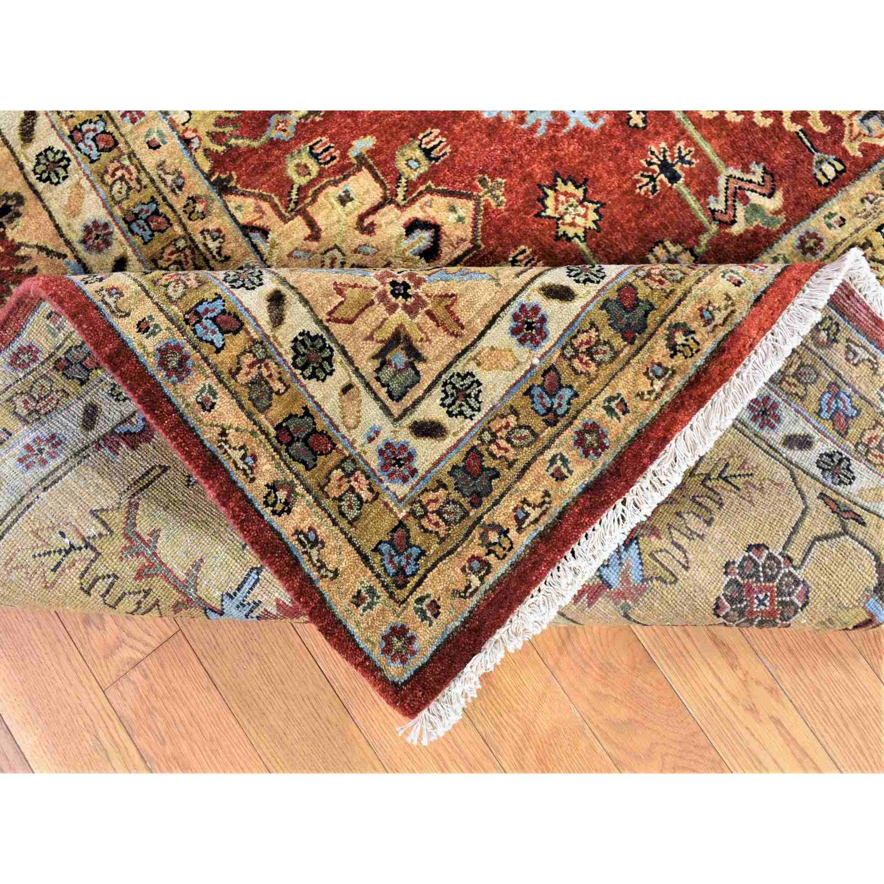 Heriz-Hand-Knotted-Rug-401110