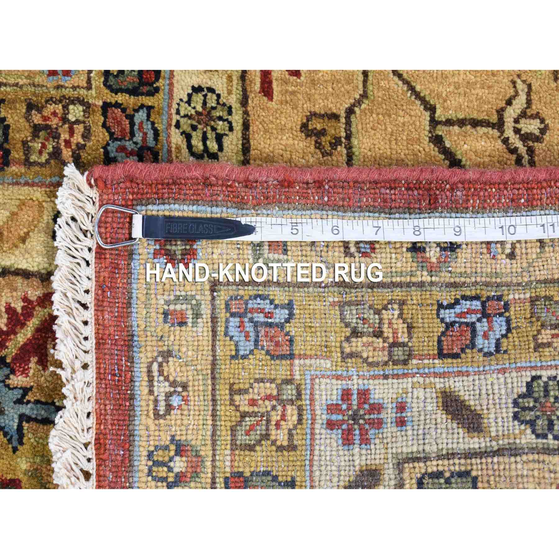 Heriz-Hand-Knotted-Rug-401110