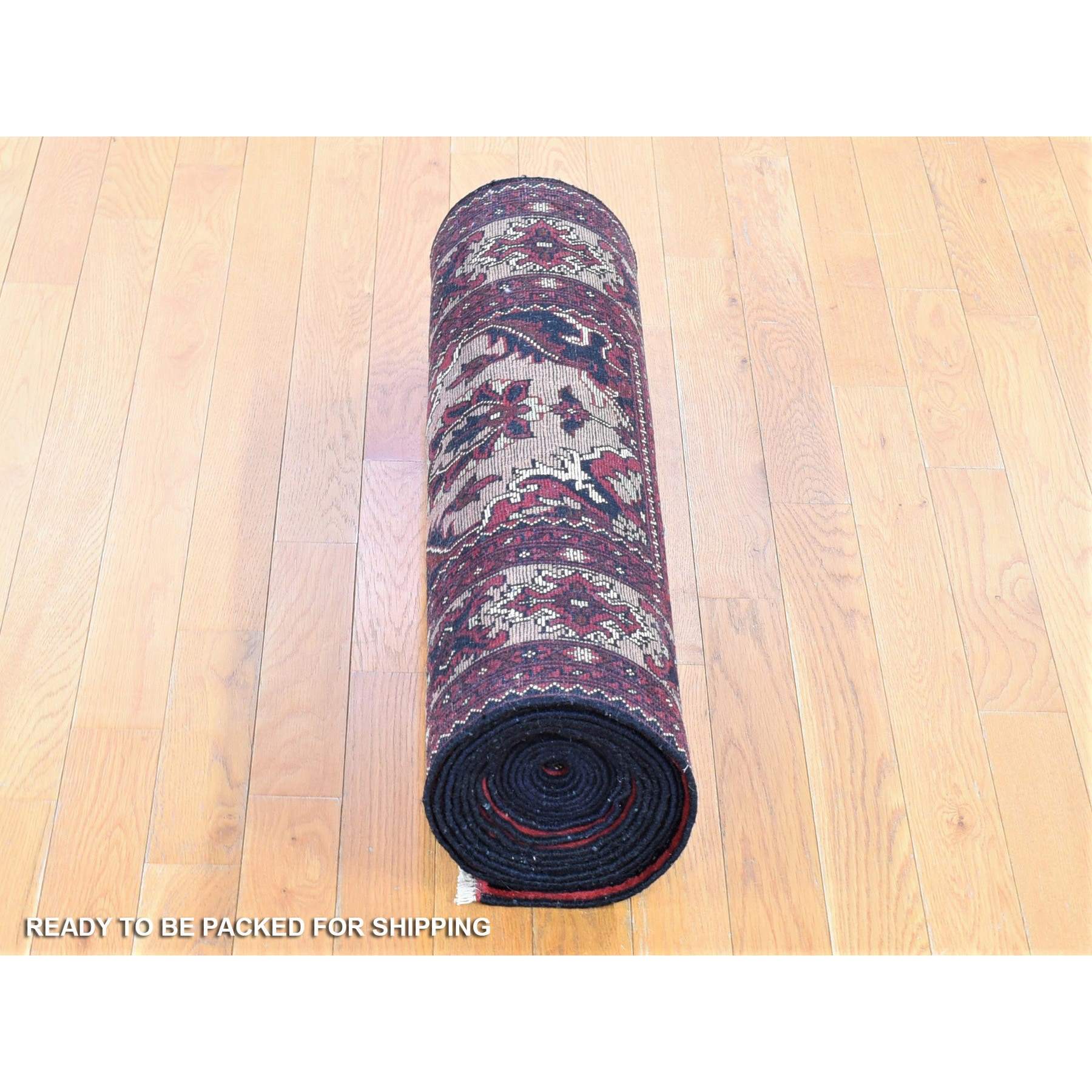 Tribal-Geometric-Hand-Knotted-Rug-401185