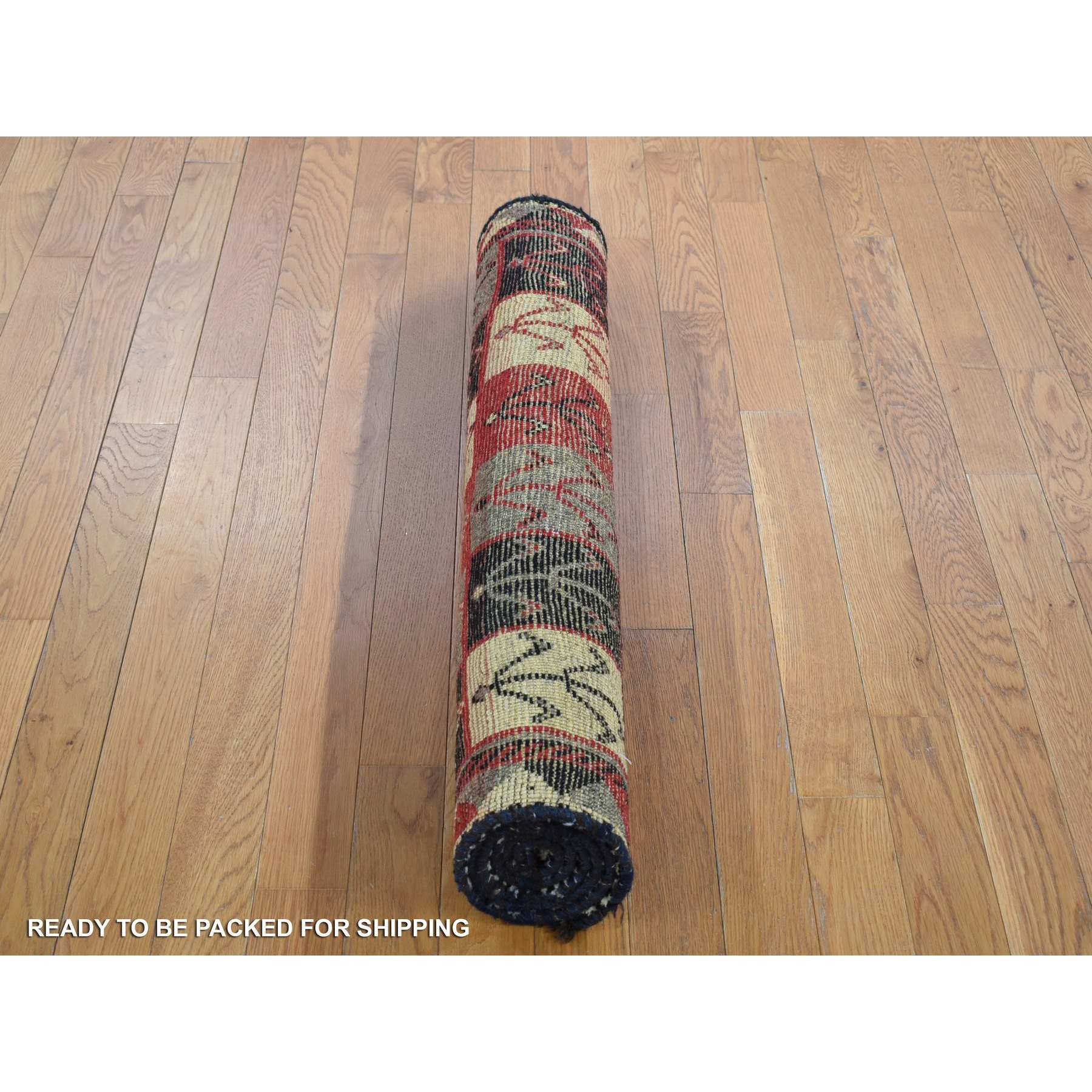 Tribal-Geometric-Hand-Knotted-Rug-401400