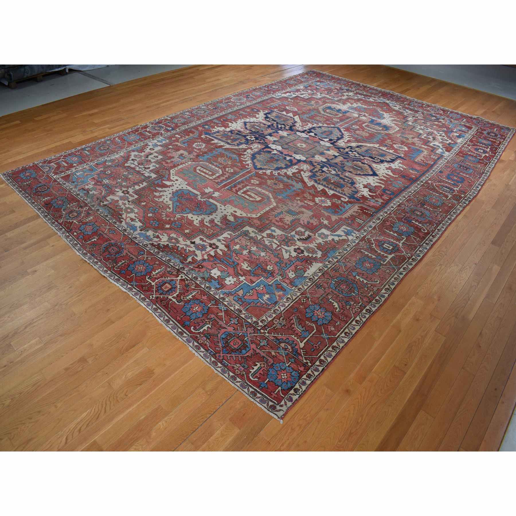 Antique-Hand-Knotted-Rug-403490