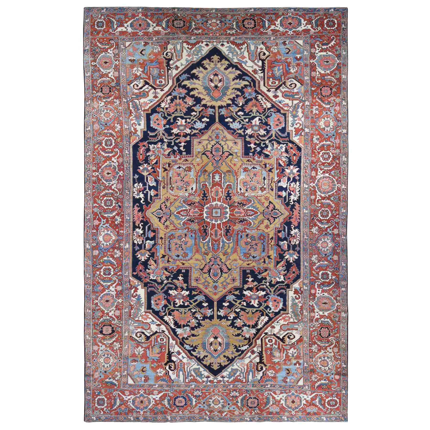 Antique-Hand-Knotted-Rug-403510