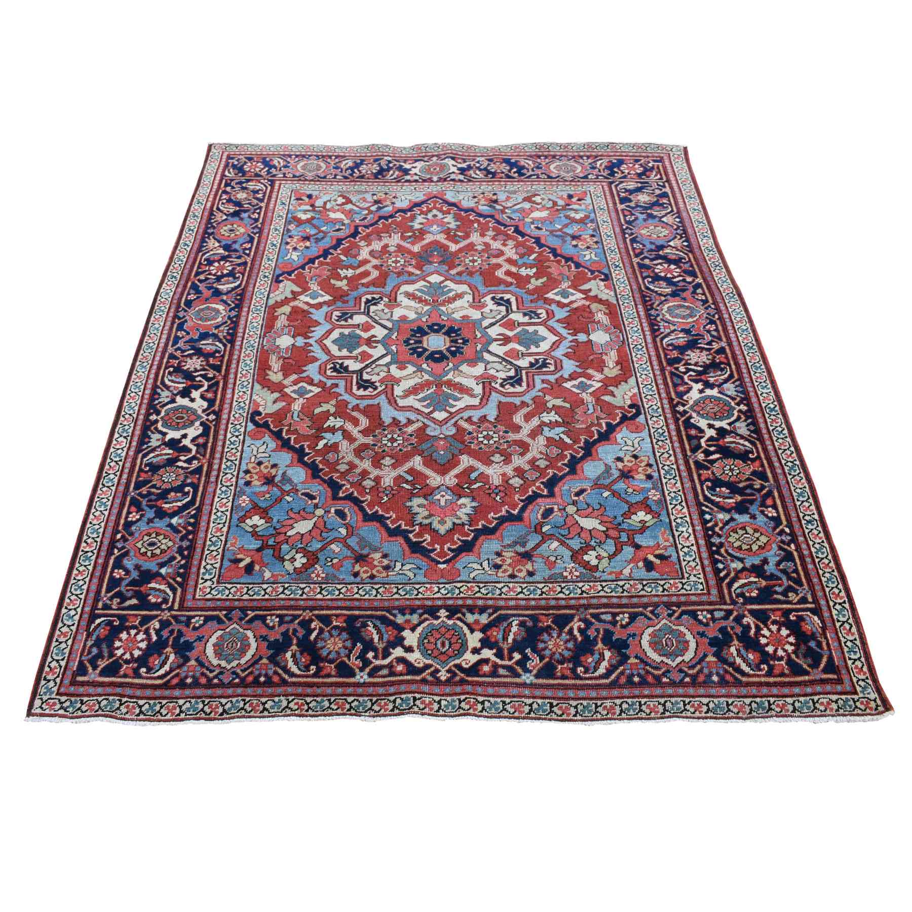Antique-Hand-Knotted-Rug-403540