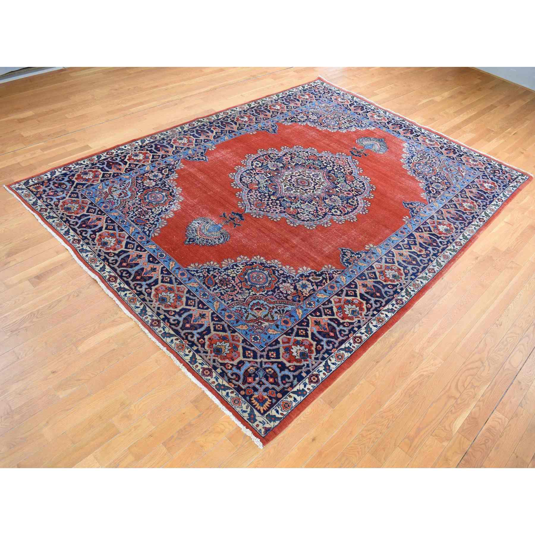 Antique-Hand-Knotted-Rug-403555