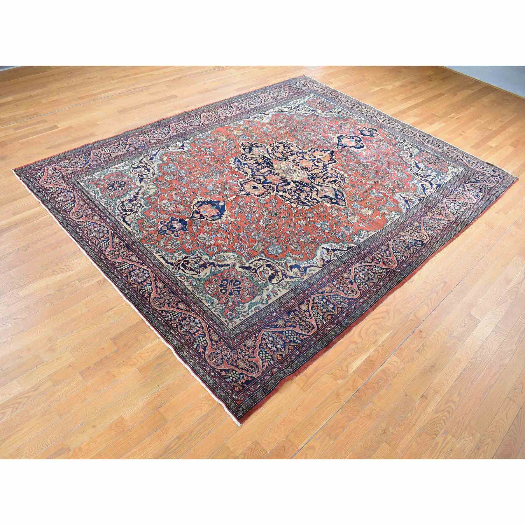 Antique-Hand-Knotted-Rug-403610