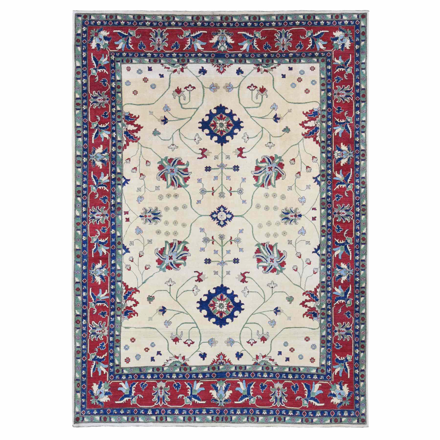 Kazak-Hand-Knotted-Rug-403180