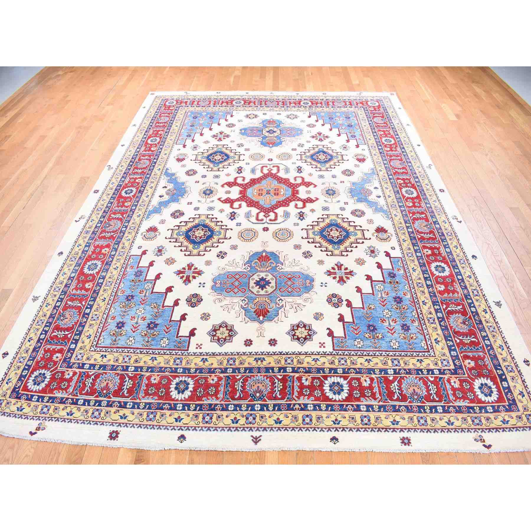 Kazak-Hand-Knotted-Rug-403245