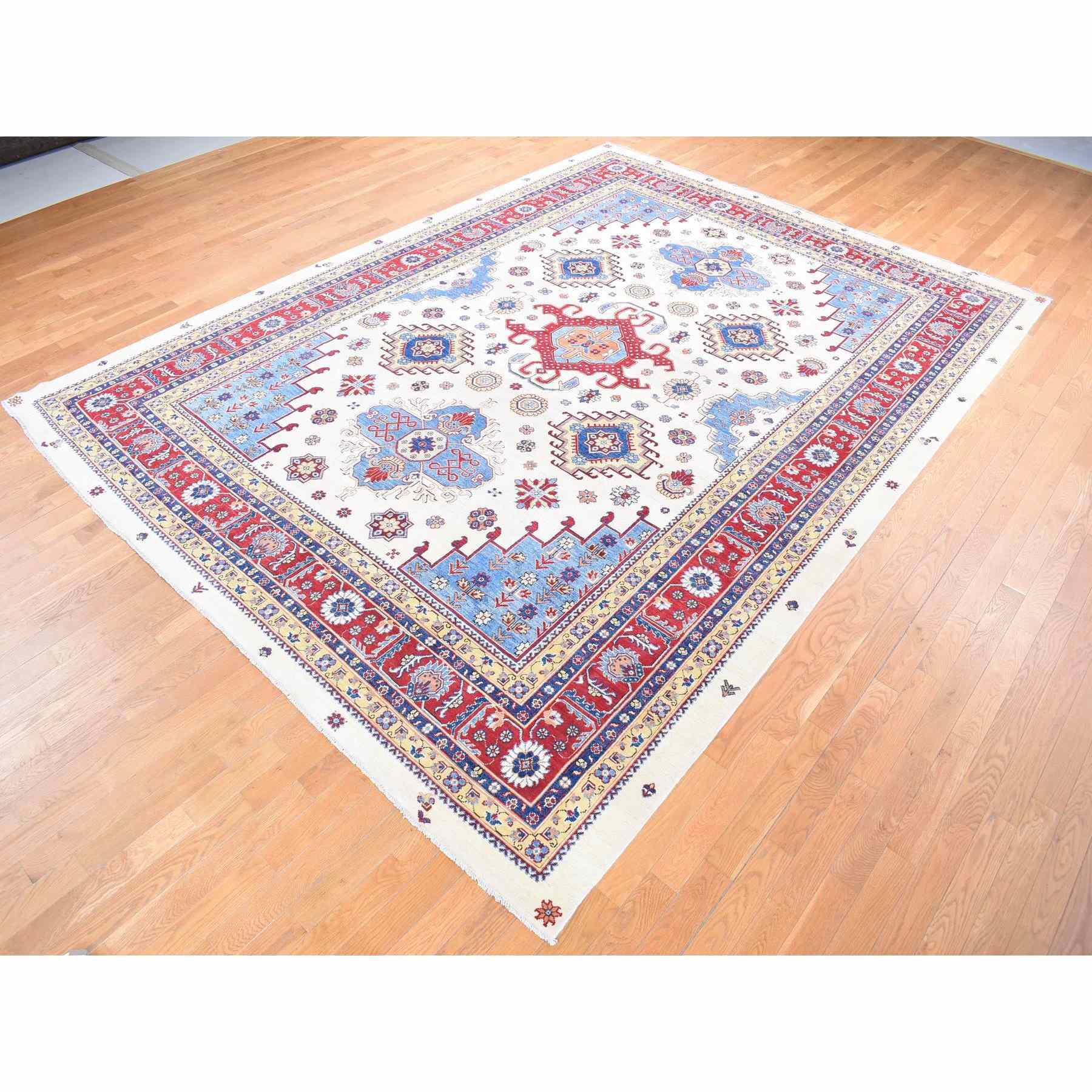 Kazak-Hand-Knotted-Rug-403245