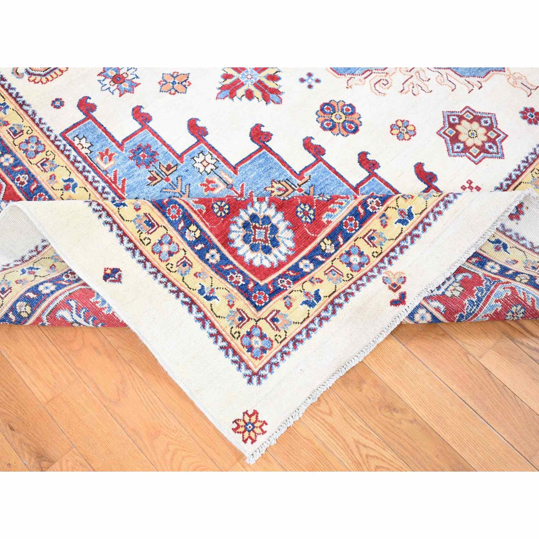 Kazak-Hand-Knotted-Rug-403245