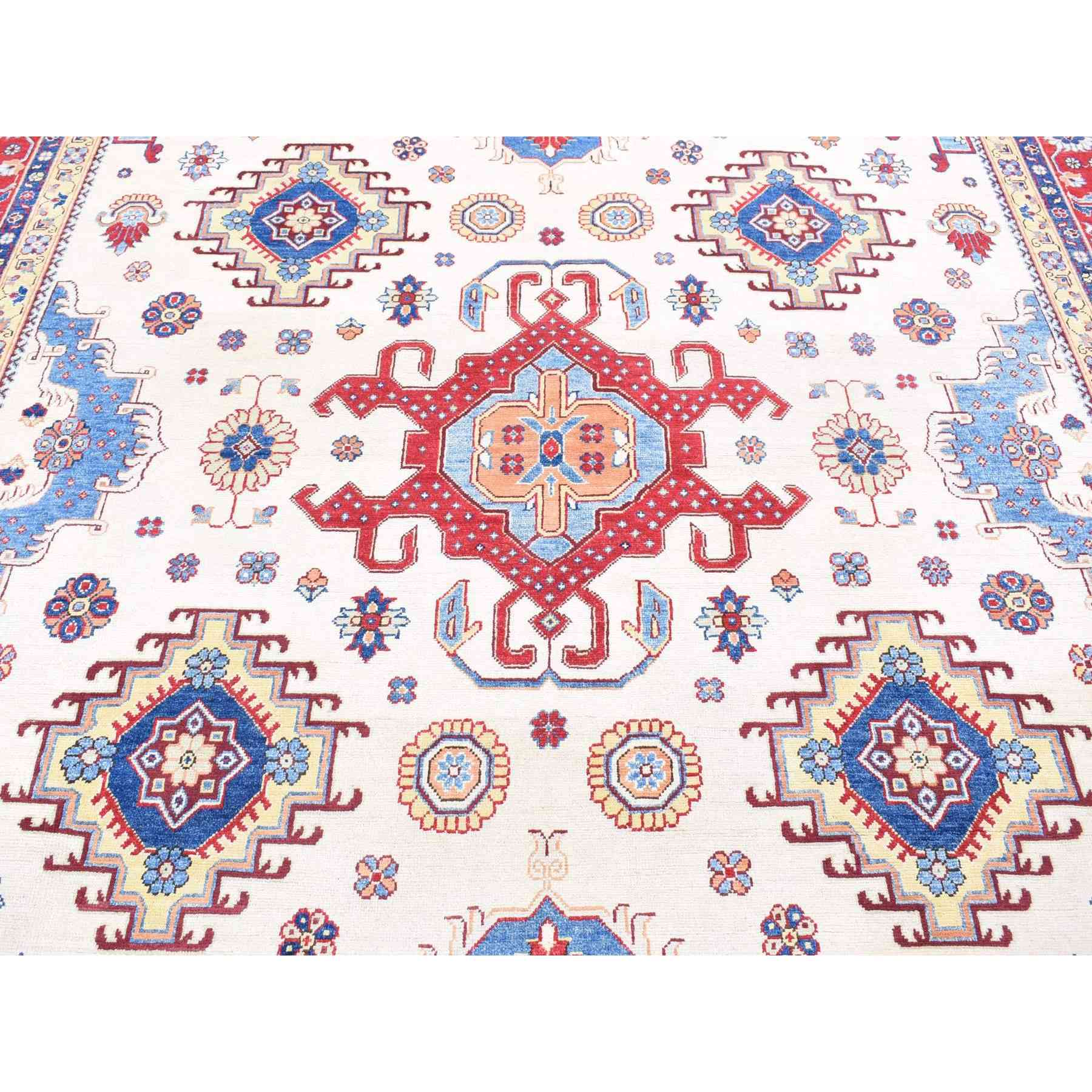 Kazak-Hand-Knotted-Rug-403245