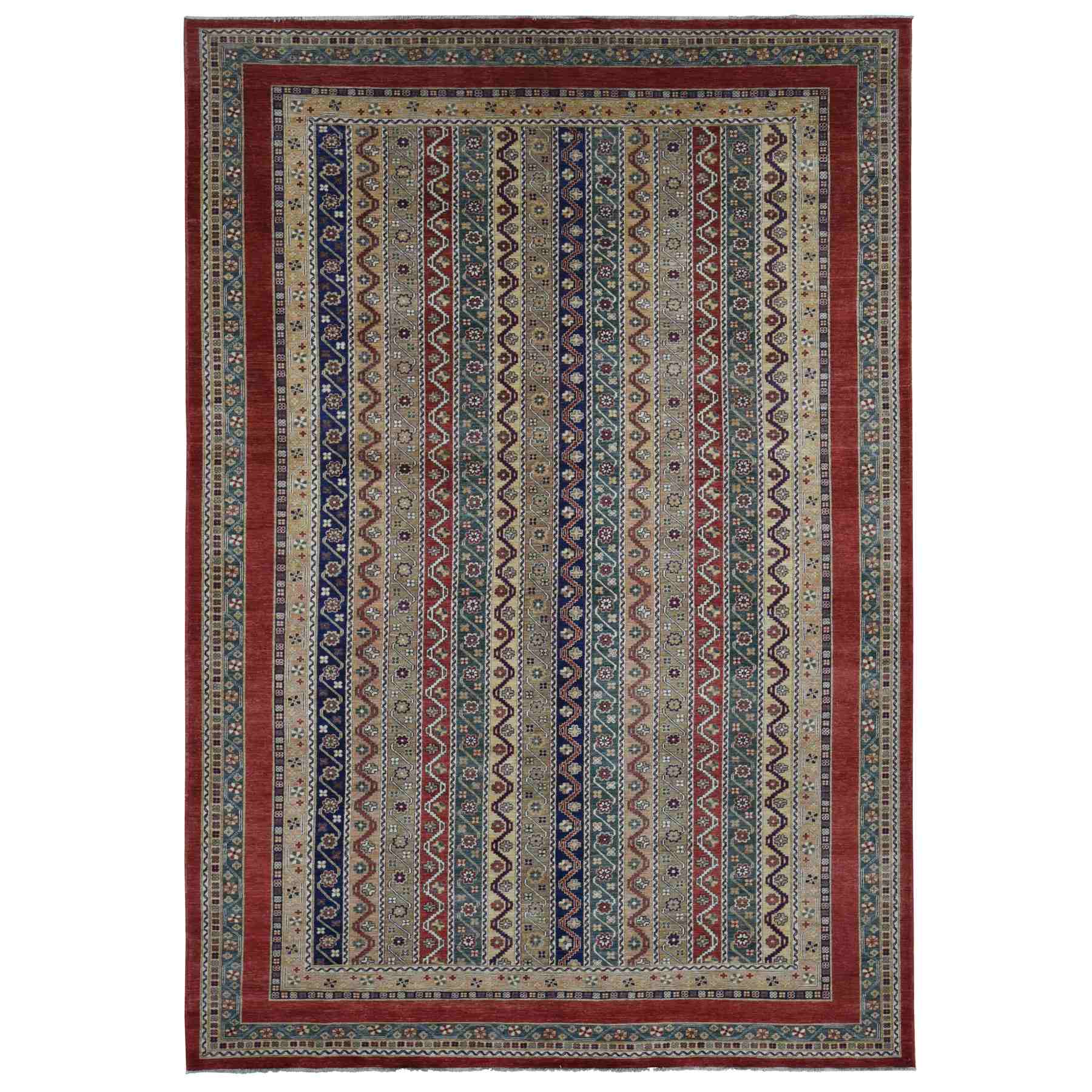 Kazak-Hand-Knotted-Rug-403605