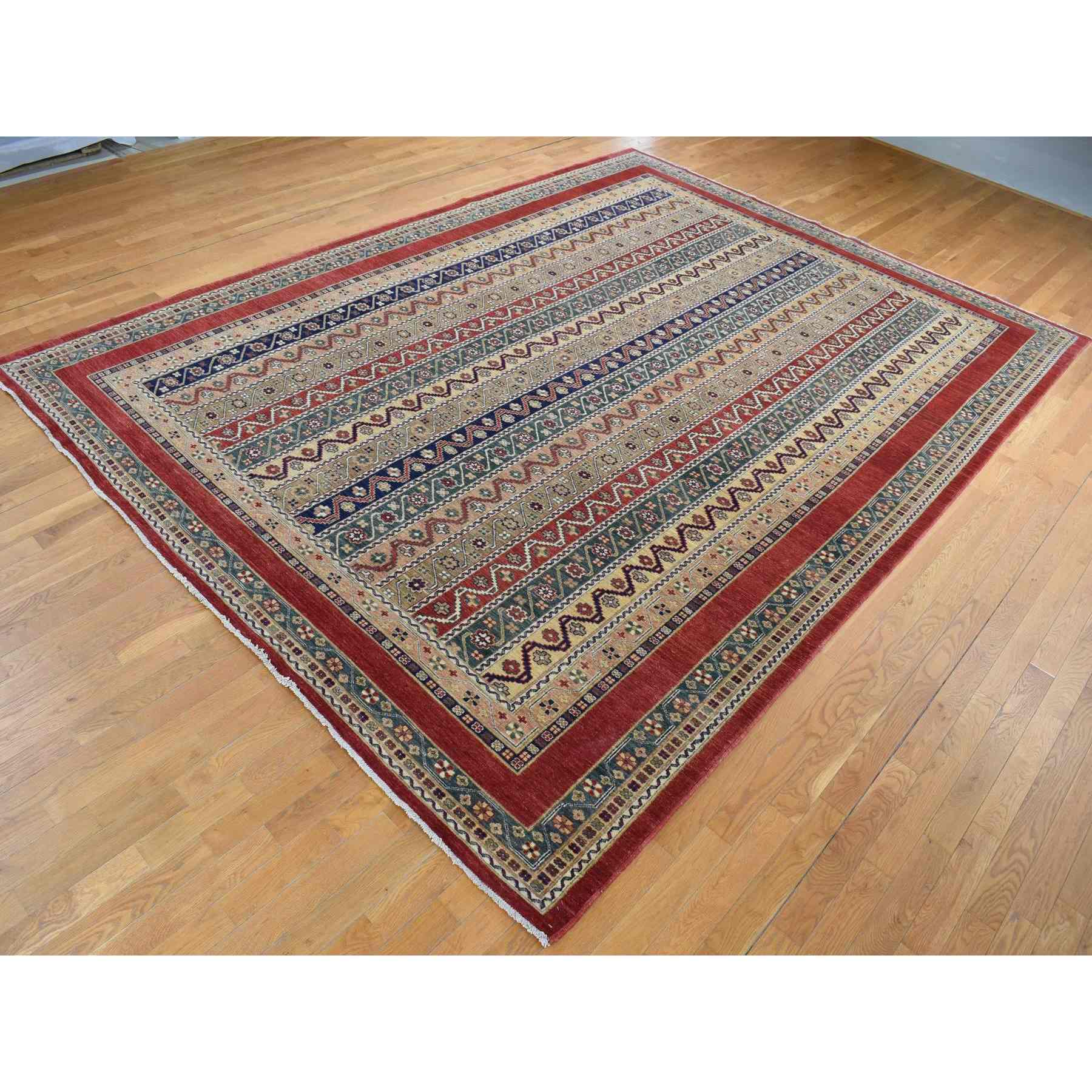 Kazak-Hand-Knotted-Rug-403605