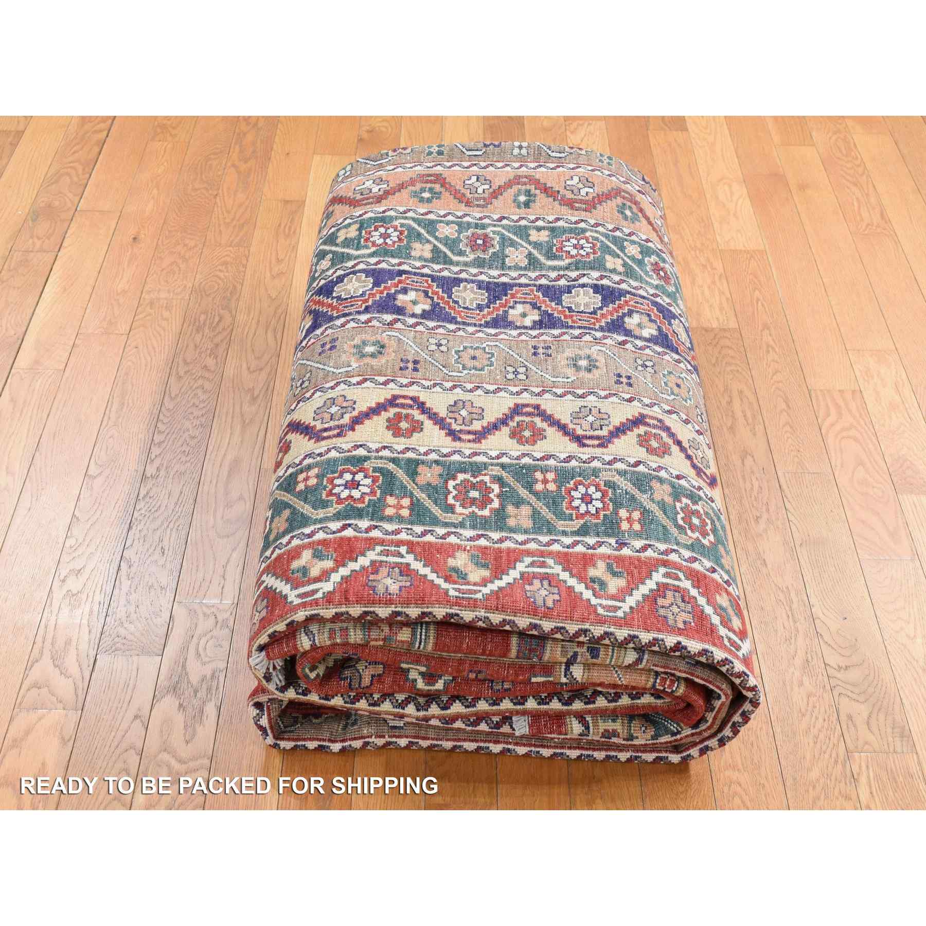 Kazak-Hand-Knotted-Rug-403605