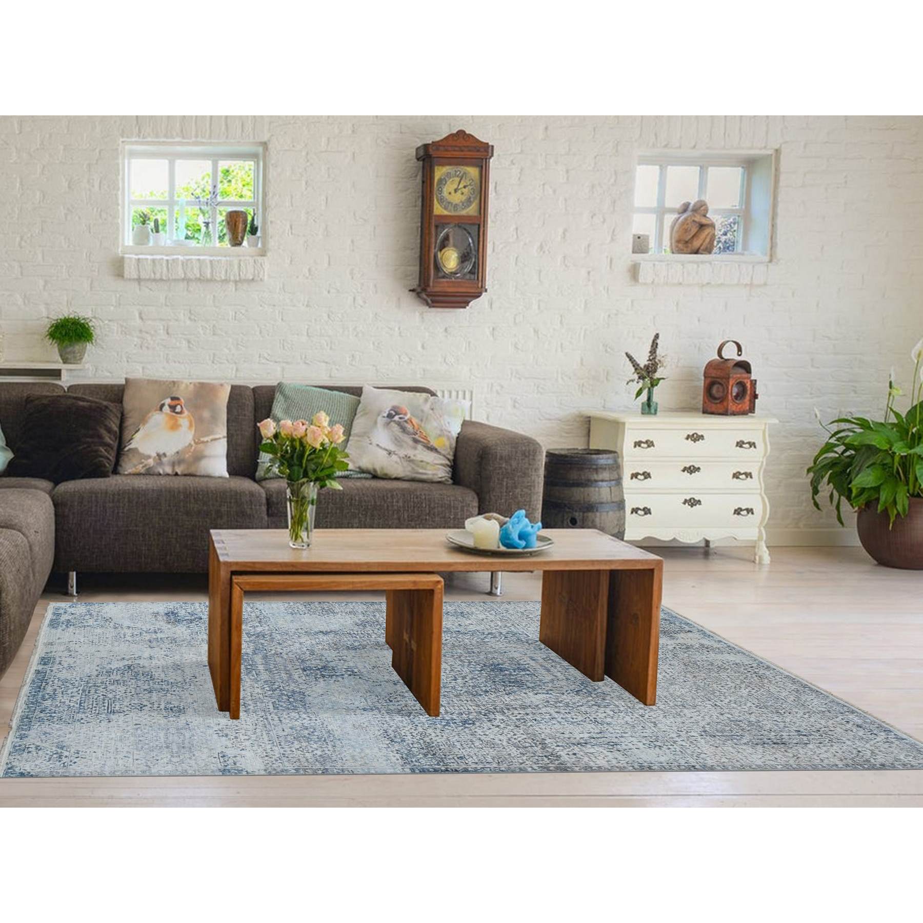 Mamluk-Hand-Knotted-Rug-404175