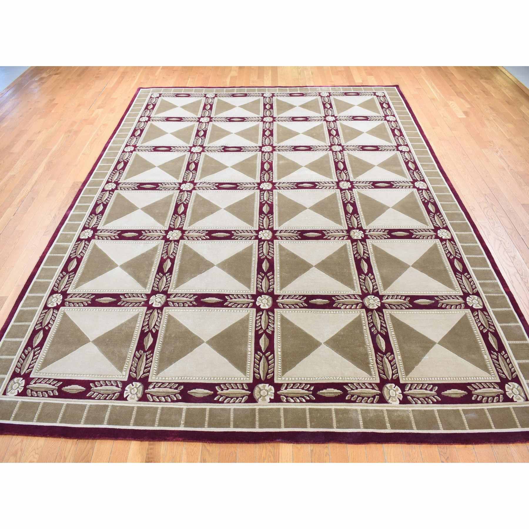 Modern-and-Contemporary-Hand-Knotted-Rug-403360