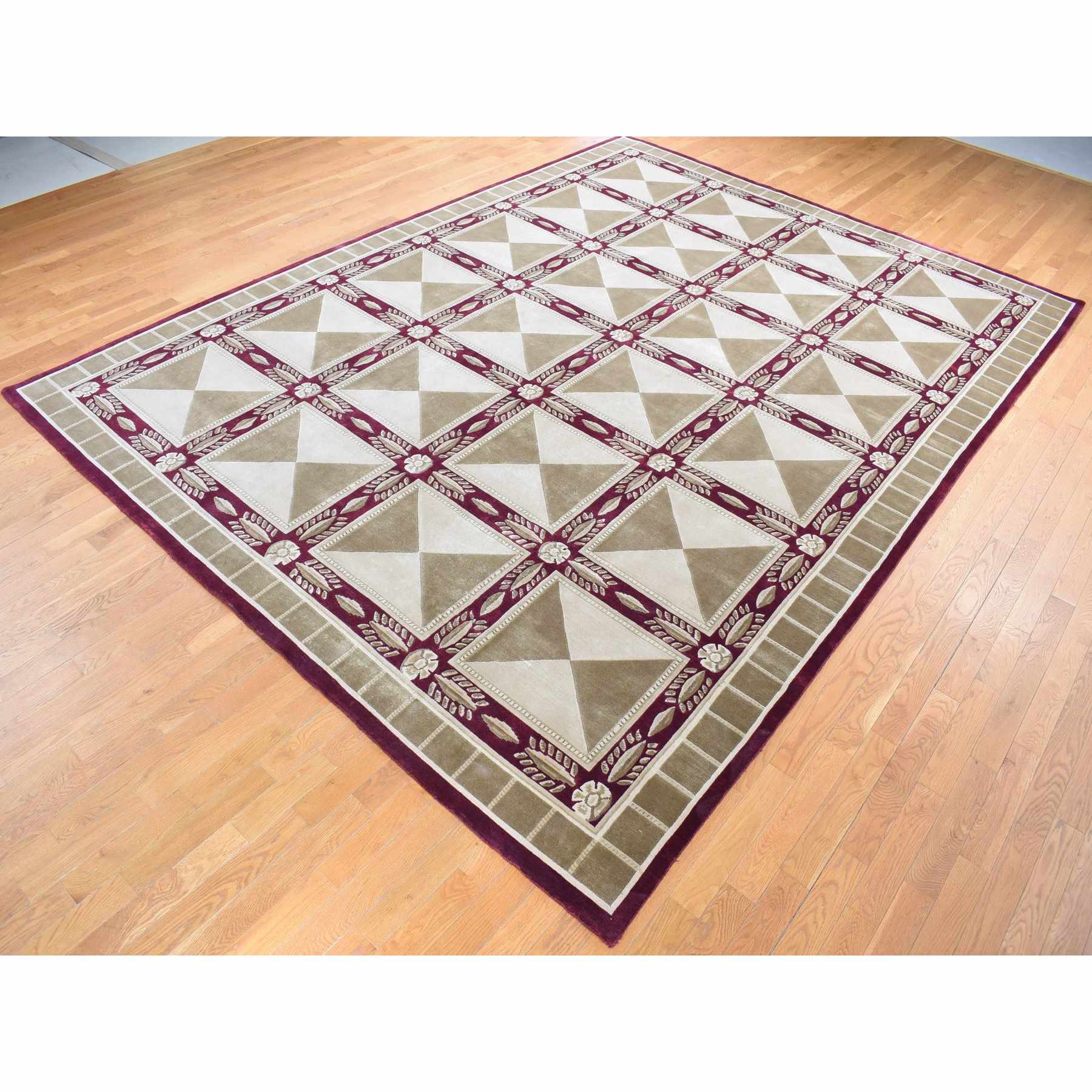 Modern-and-Contemporary-Hand-Knotted-Rug-403360
