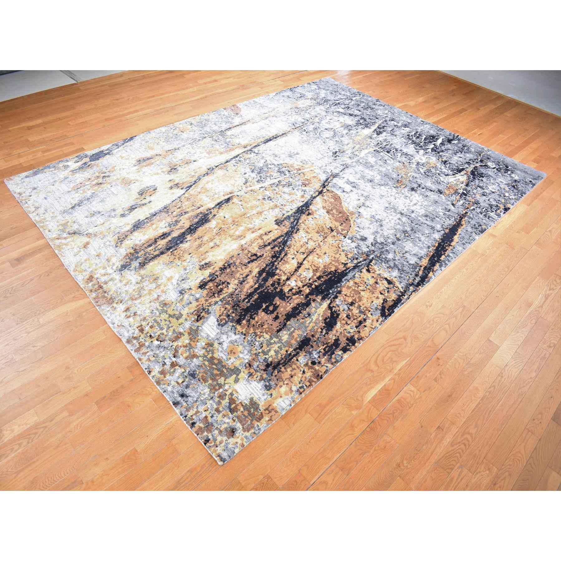 Modern-and-Contemporary-Hand-Knotted-Rug-403685