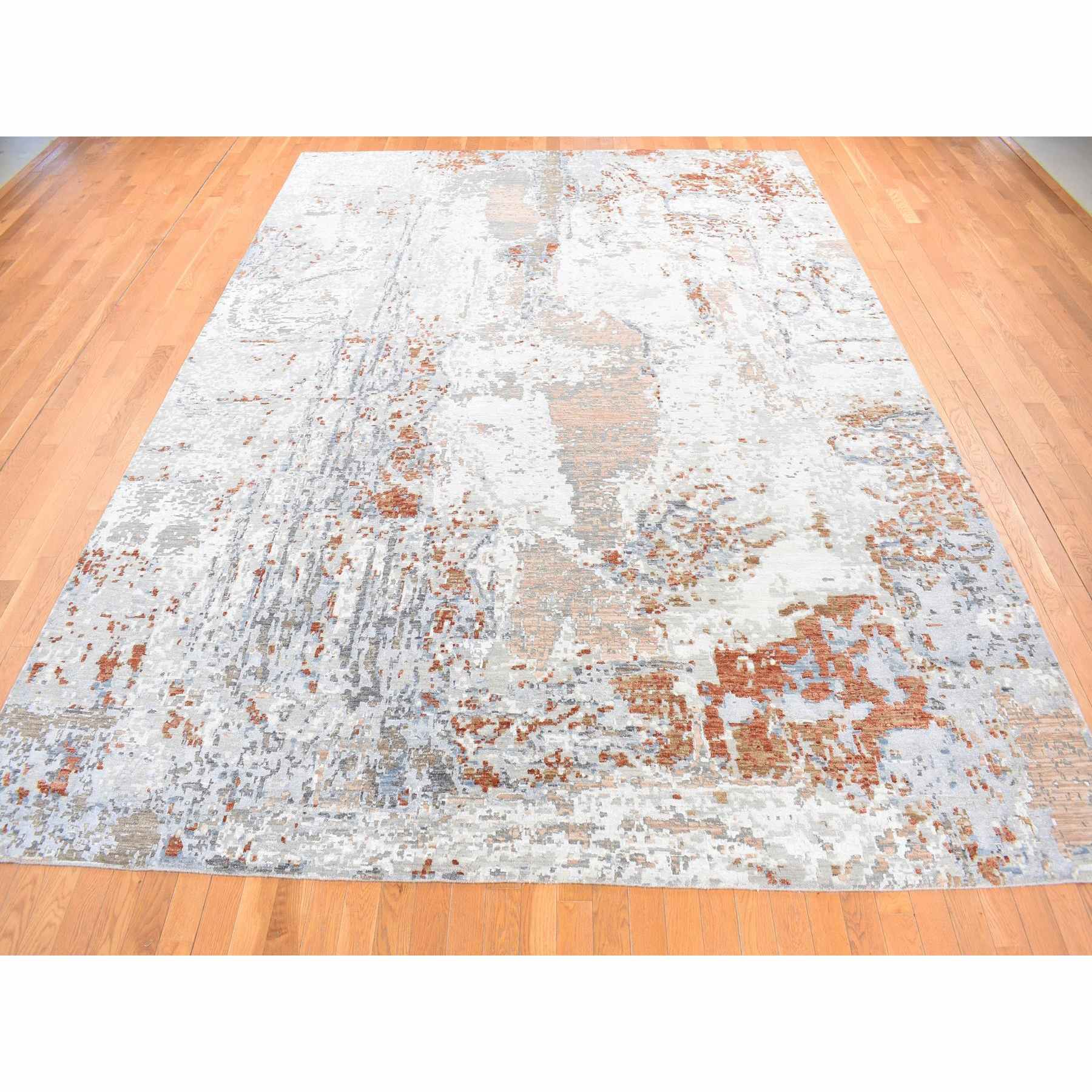 Modern-and-Contemporary-Hand-Knotted-Rug-403910