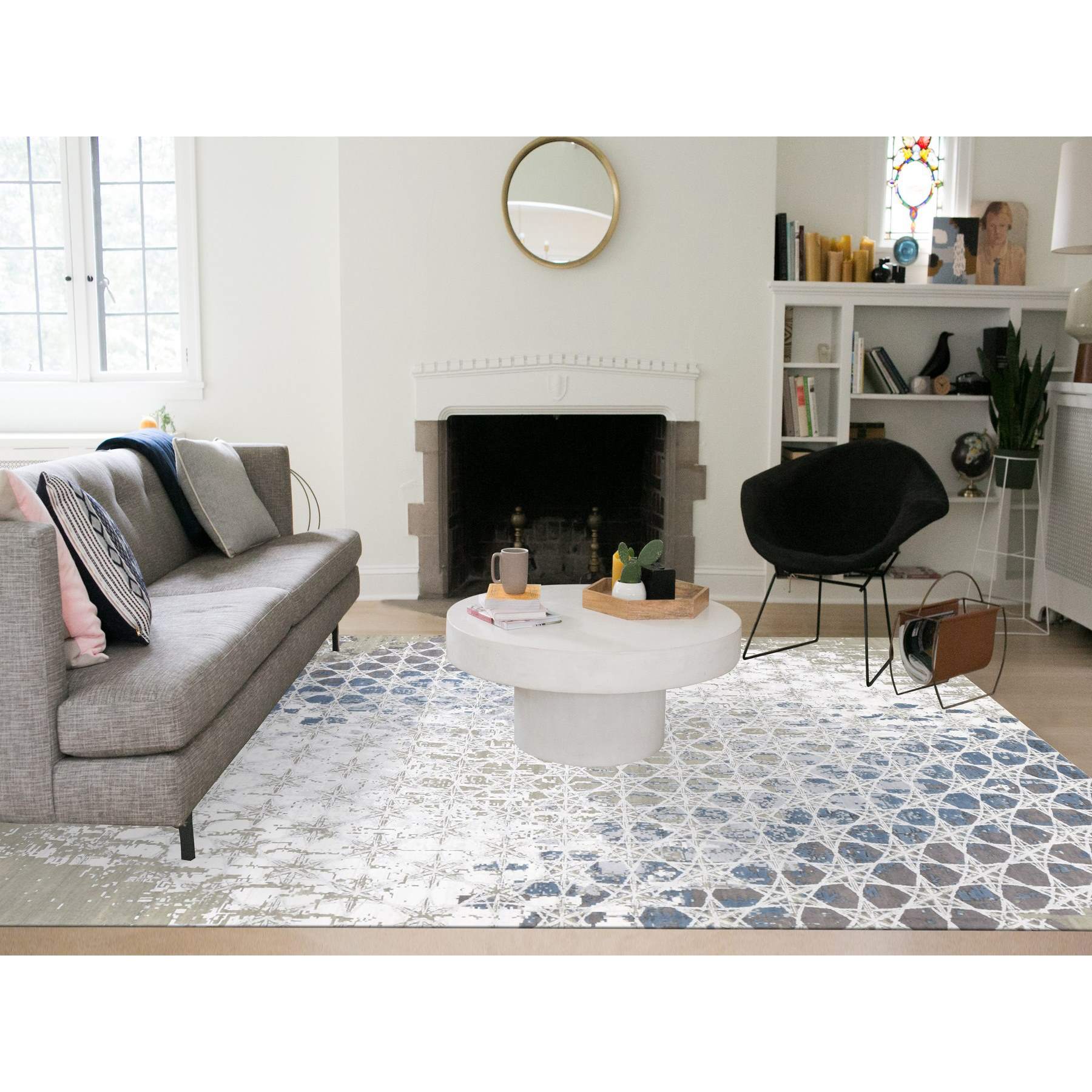 Modern-and-Contemporary-Hand-Knotted-Rug-403965
