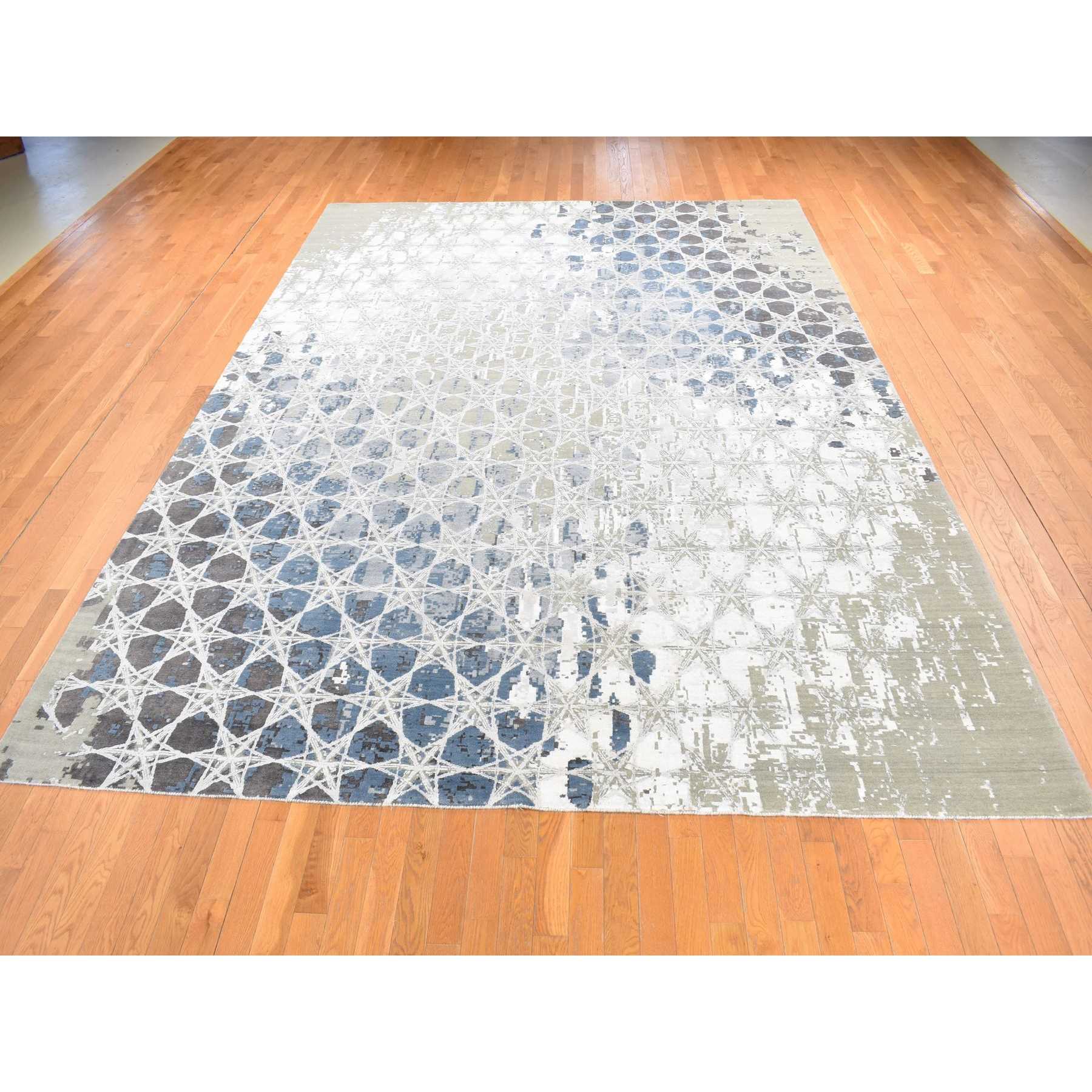 Modern-and-Contemporary-Hand-Knotted-Rug-403965
