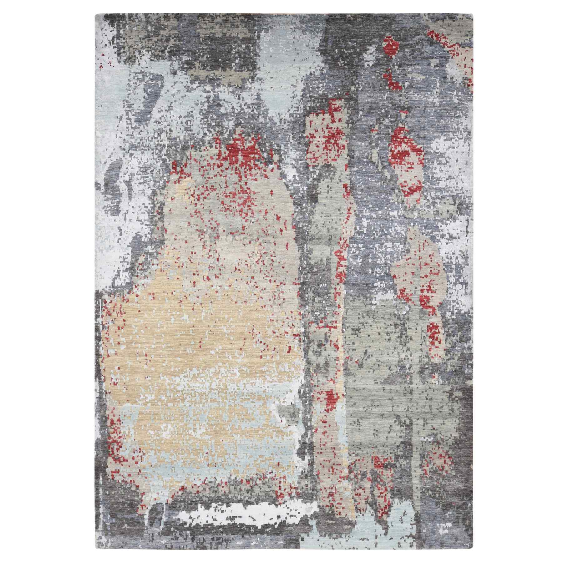 Modern-and-Contemporary-Hand-Knotted-Rug-403970